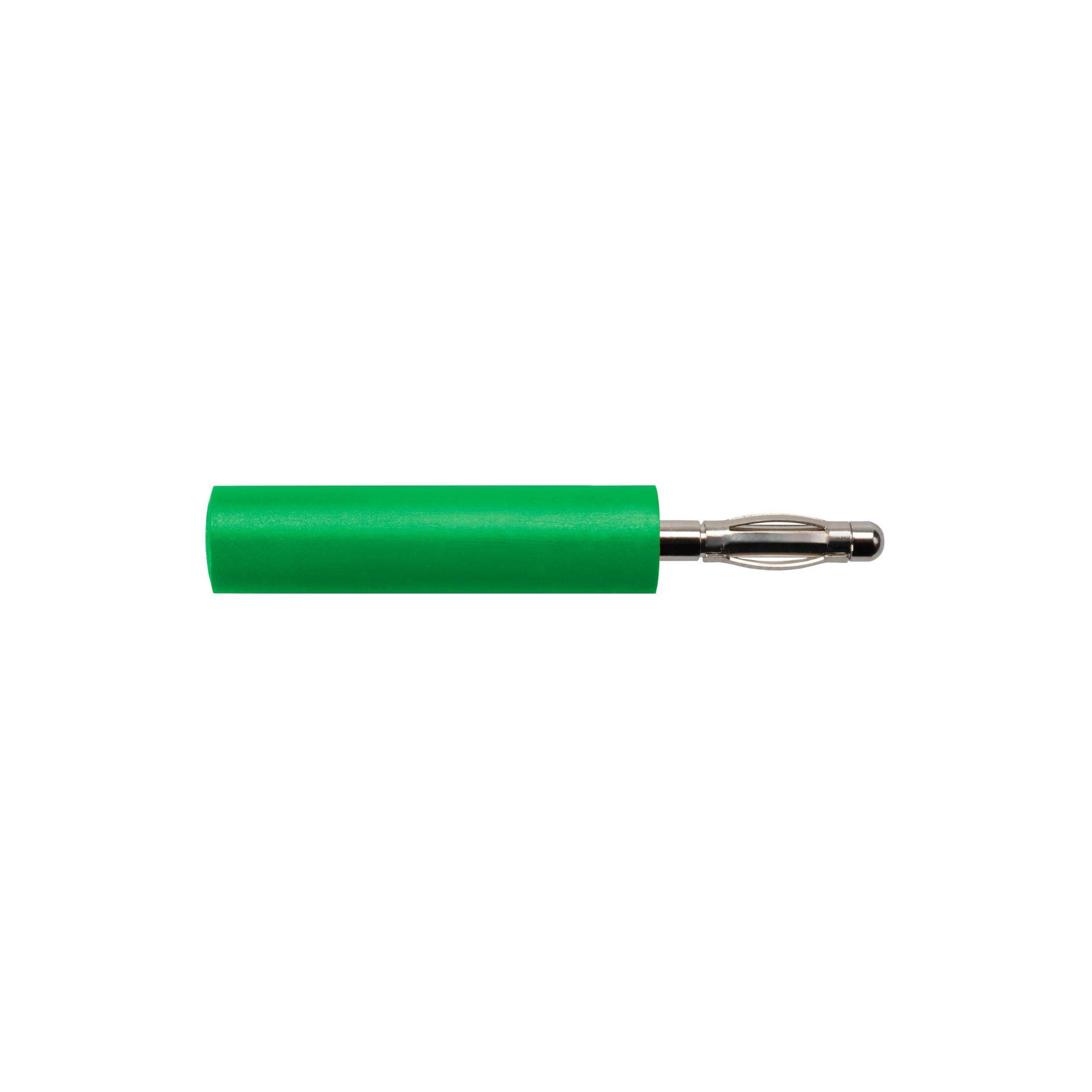 Pince crocodile de sécurité Raccord enfichable ø 4mm, vert Pince crocodile de sécurité Raccord enfichable ø 4mm, vert