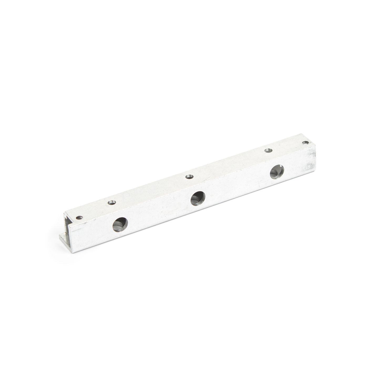 EV 165 Connecteur d‘angle spécial 3 trous pour profil SP 165 DIN / SP 165 EV 165 Connecteur d‘angle spécial 3 trous pour profil SP 165 DIN / SP 165