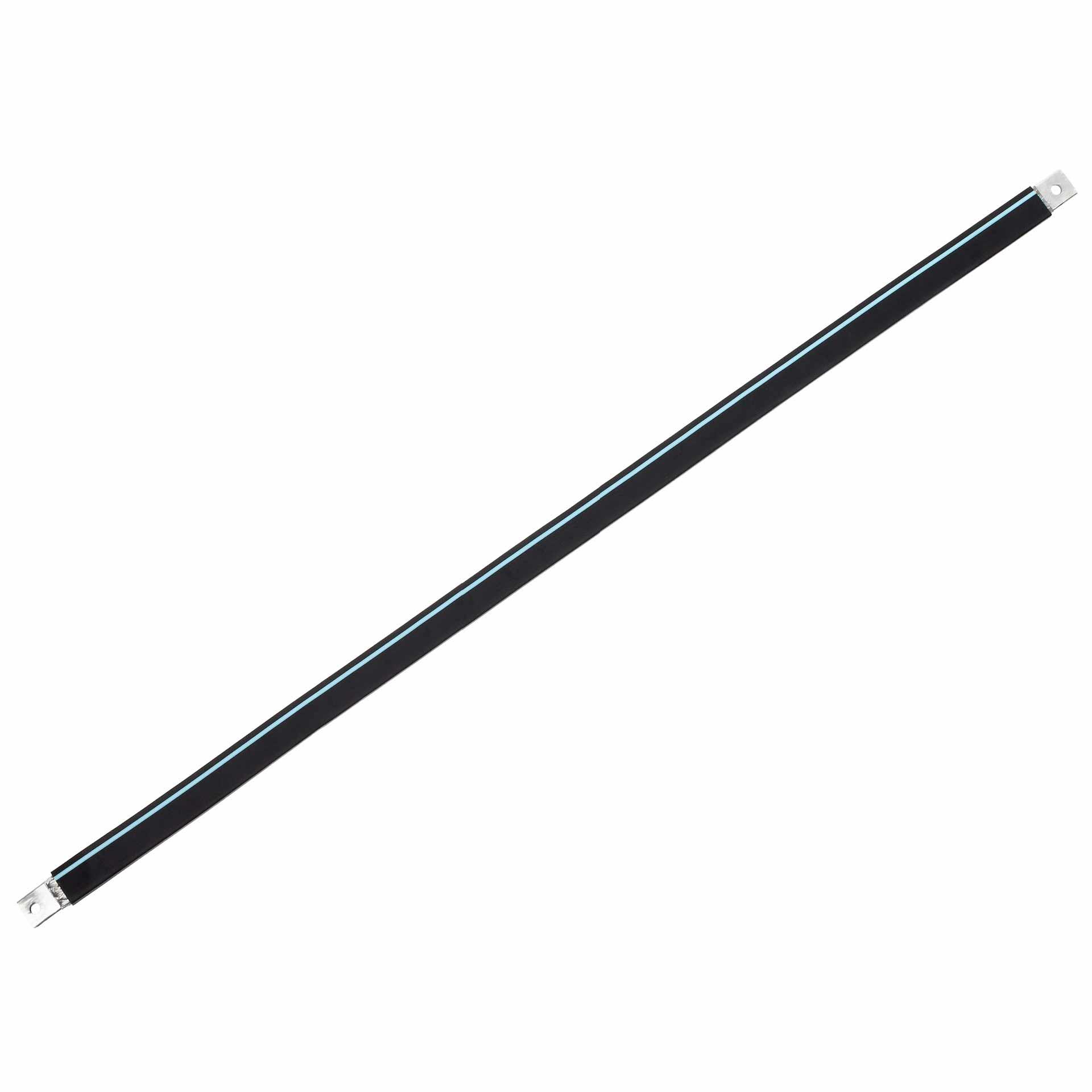 Insulated connection lug made of tinned copper braid "L:1330mm" 120mm², 400A, M10 & M10, halogen-free