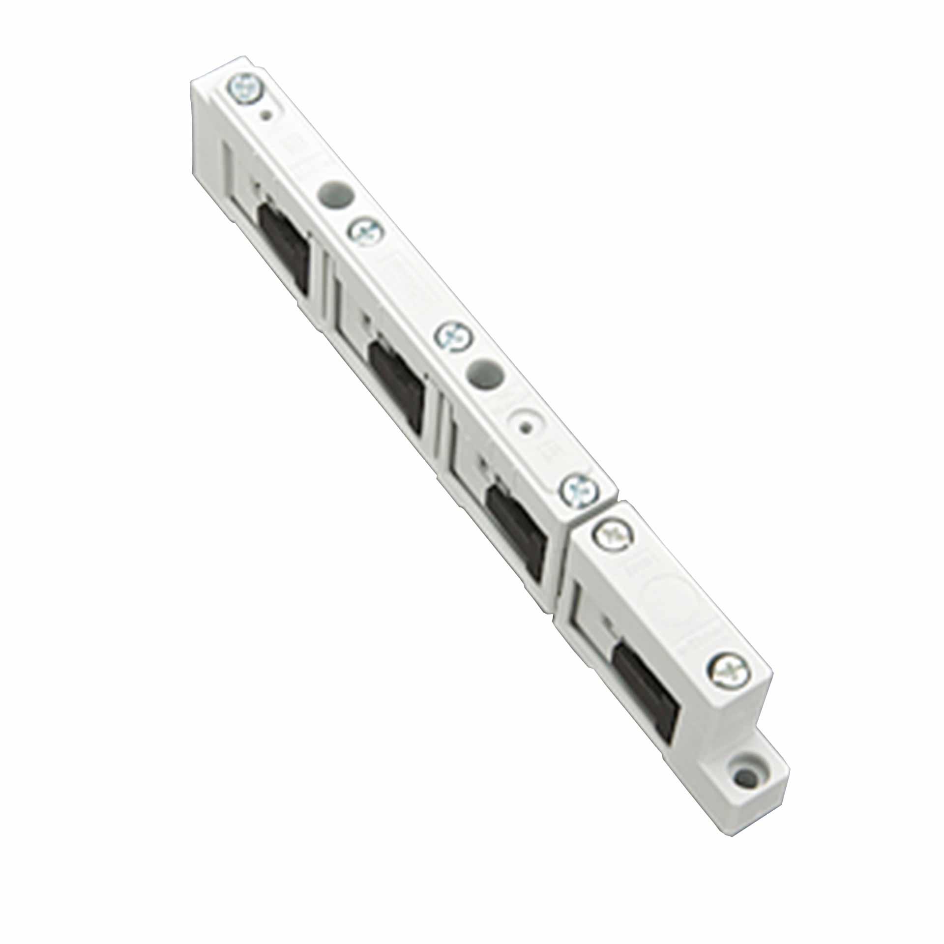Support de jeu de barres 4P (UL), système 60mm pour barre 12 x 5 - 30 x 10mm Support de jeu de barres 4P (UL), système 60mm pour barre 12 x 5 - 30 x 10mm