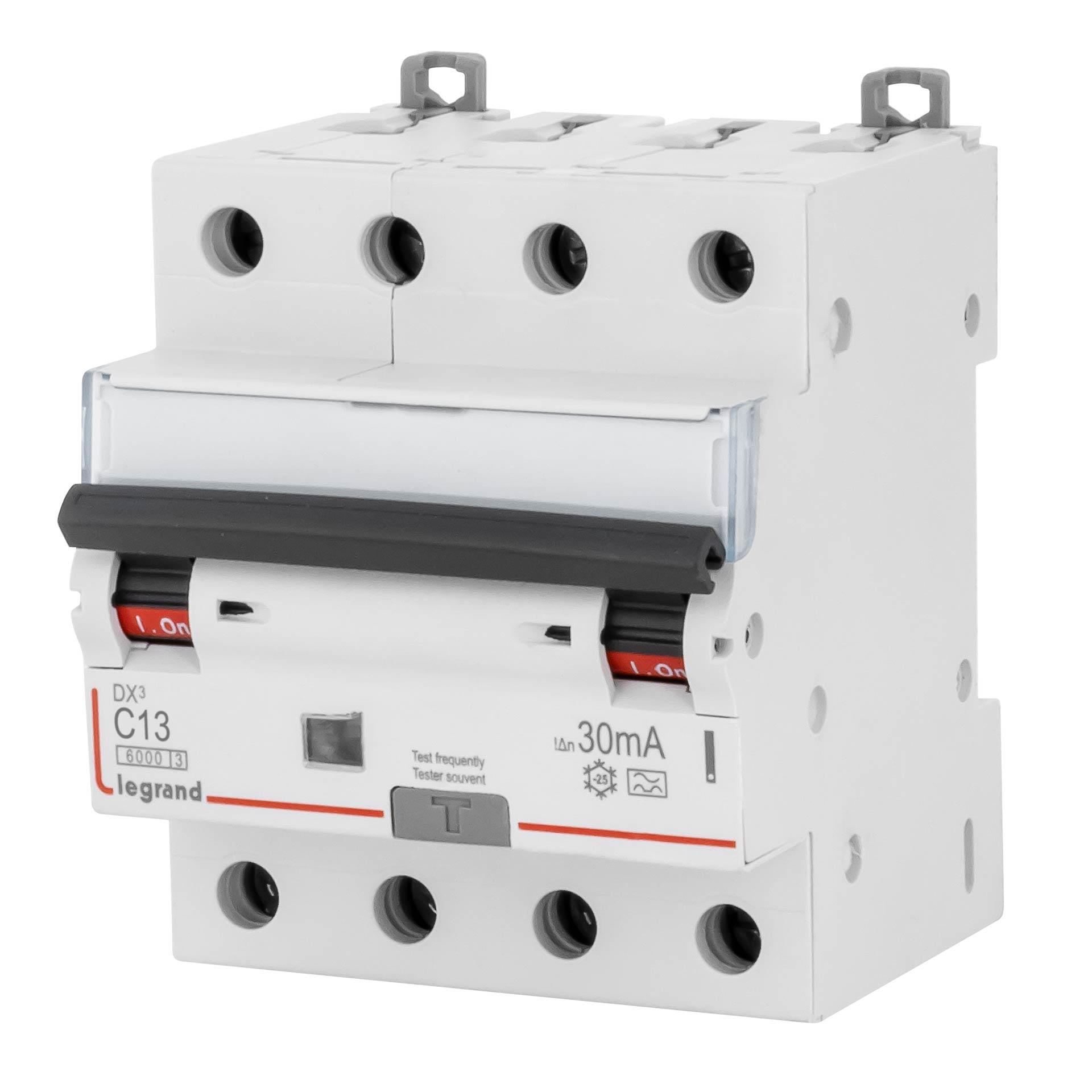 FI/LS Standard 4P, Charakteristik C / 13A (0.03A), Typ A, 6kA