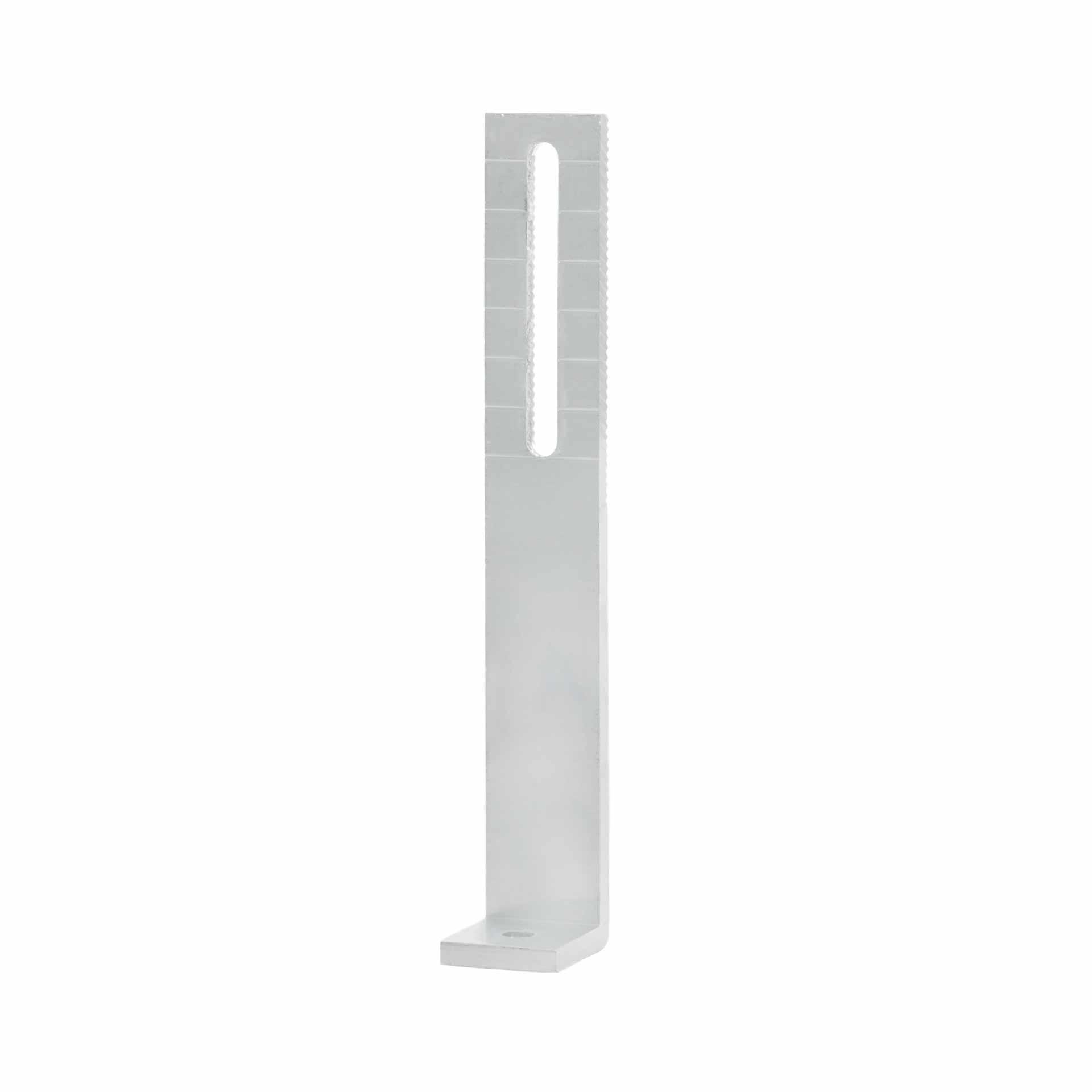 AZ 13.170 Grid bracket, aluminium, 170mm length, hole 6.5mm