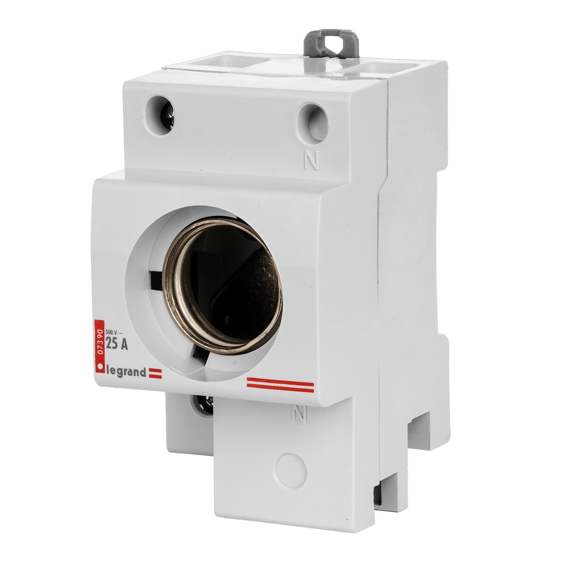 Einbausicherungselement Diazed DII 1L 25A rechteckig