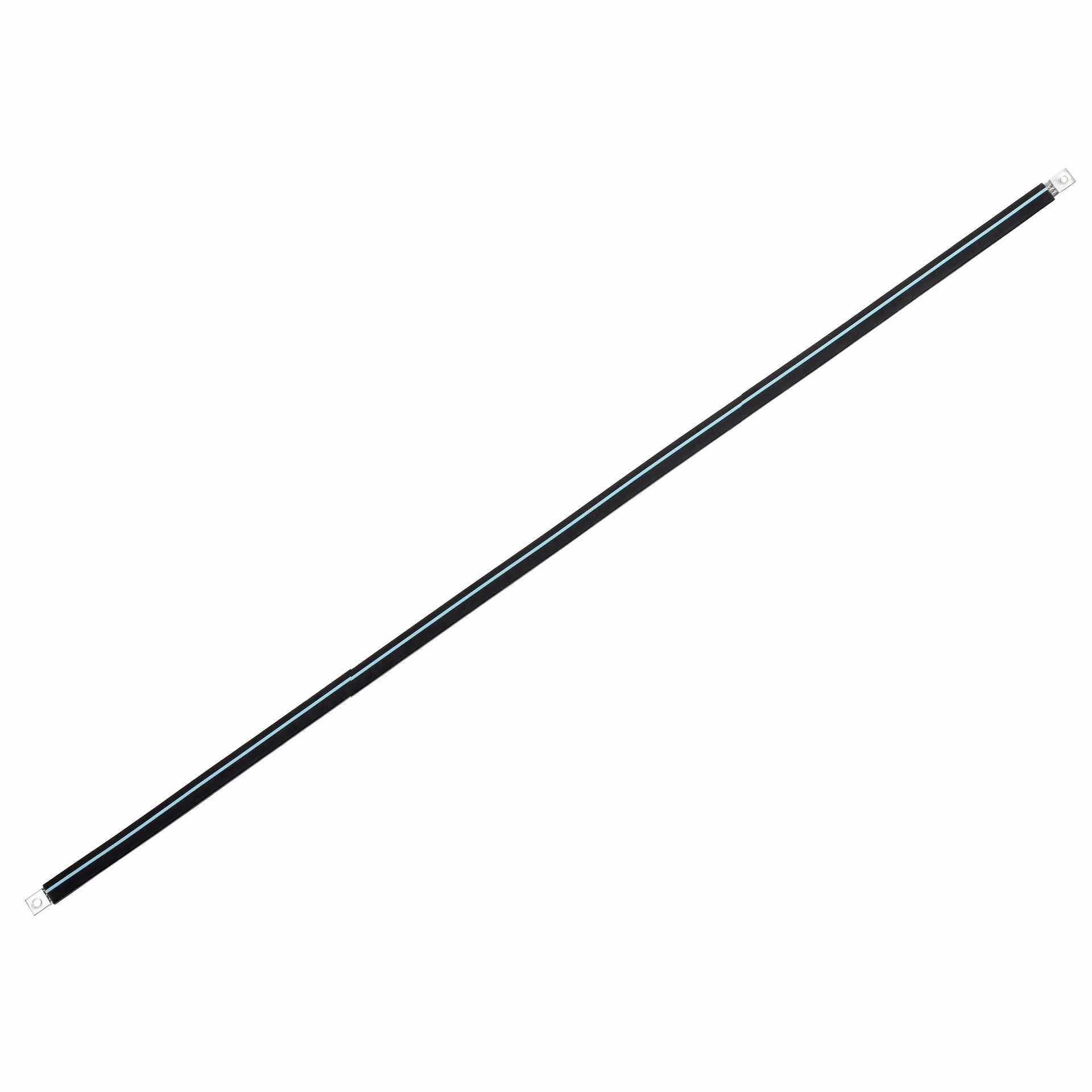 Insulated connection lug made of tinned copper braid L:1330mm 50mm2, 250A, 2x M10, halogen-free