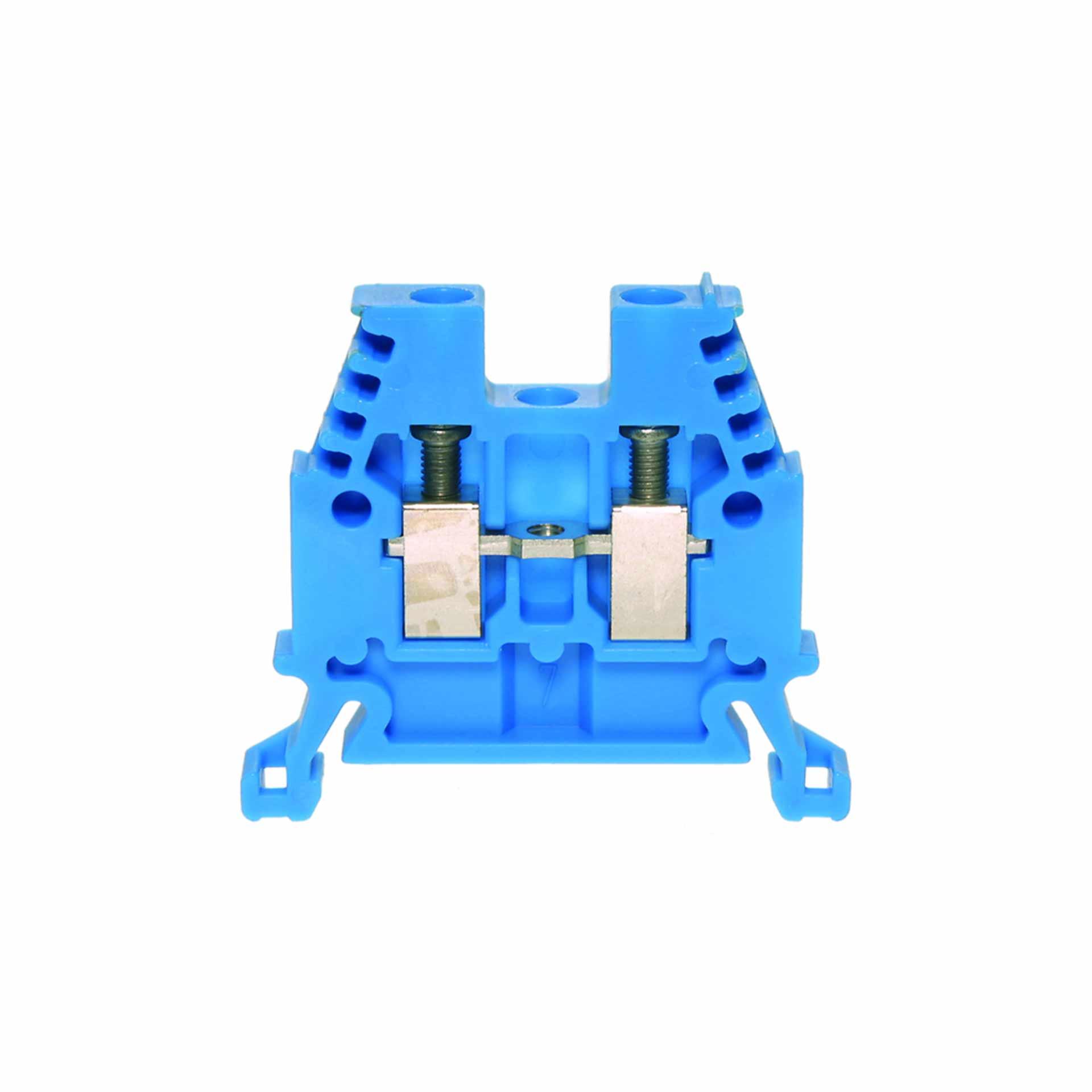 Terminal block DIN35 4mm², 2-wire, blue