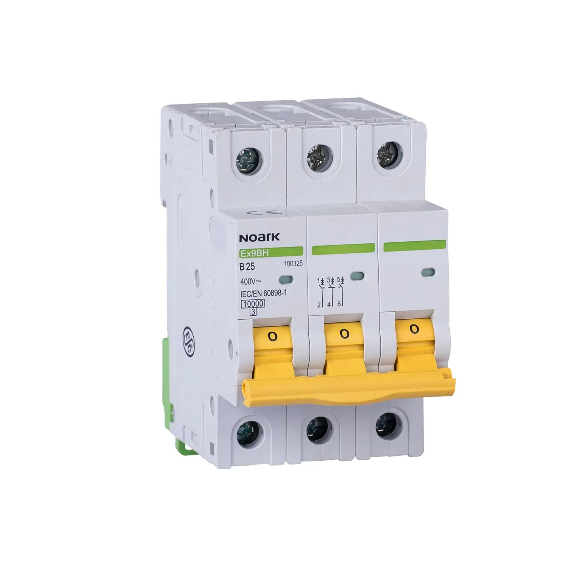 Miniature circuit-breaker, NOARK, 3-pole, characteristic C / 63A, 10kA