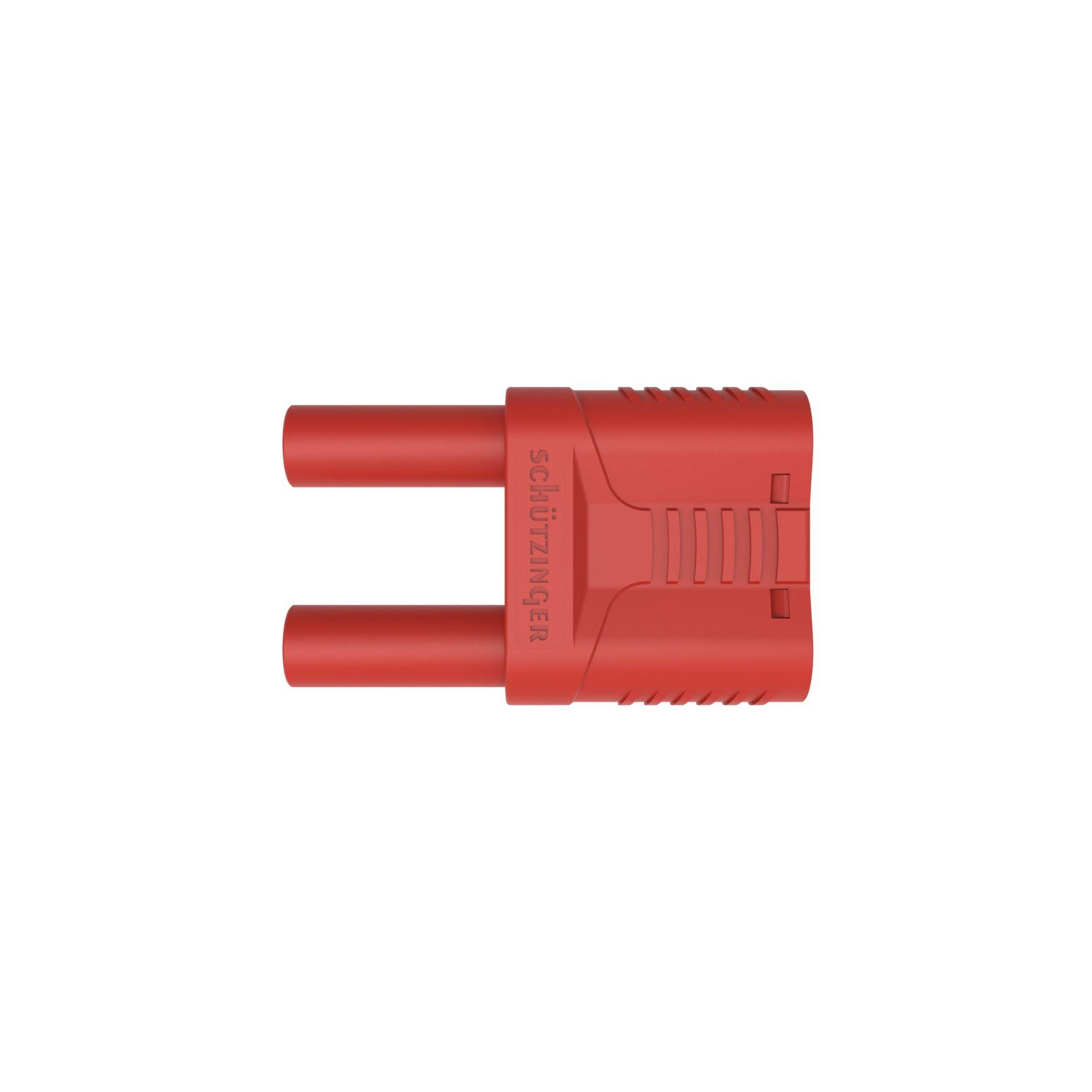 Fiche de court-circuit de sécurité ø 4mm, rouge