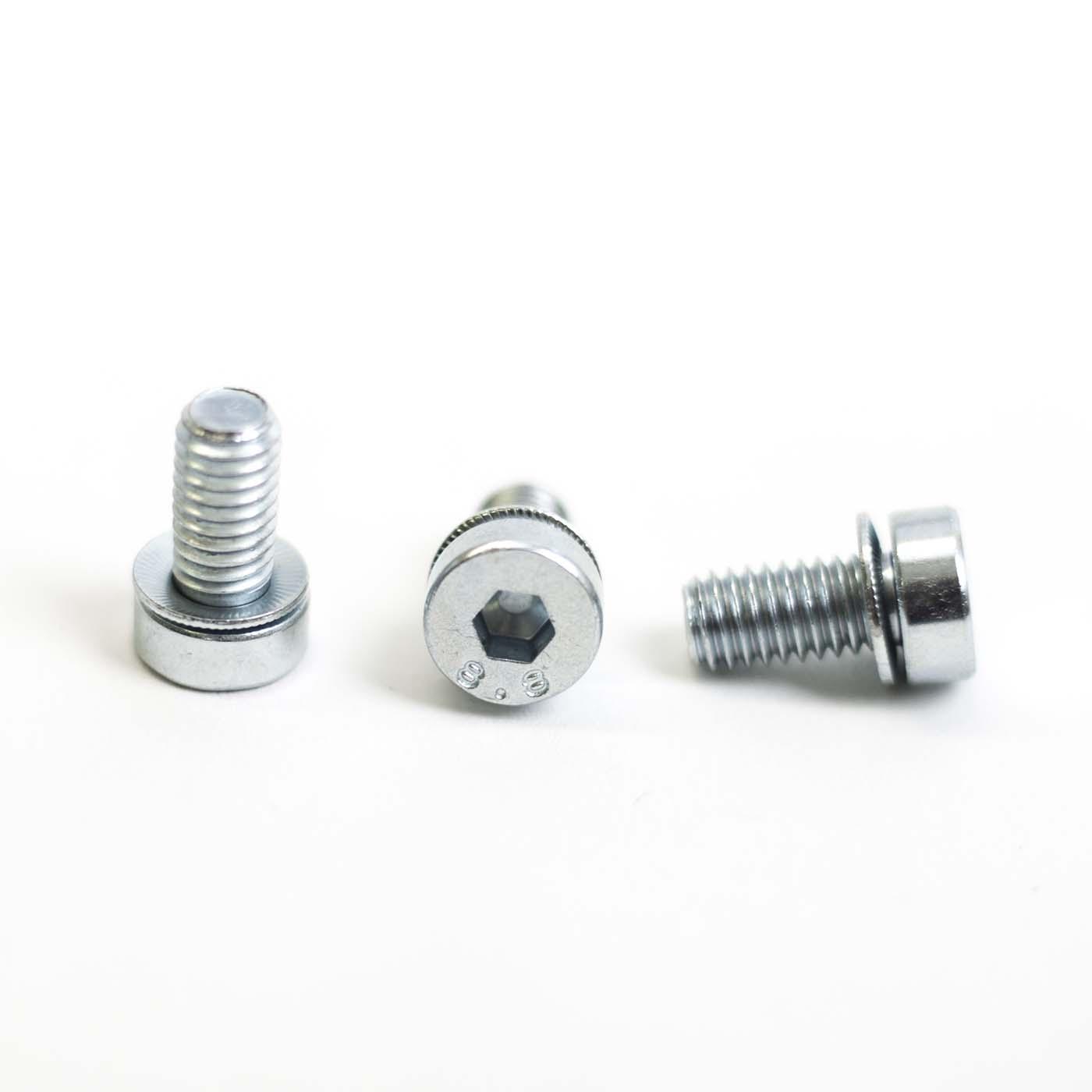 Rundkopf Inbus mit Sicherungsscheibe M6x12mm Rundkopf Inbus mit Sicherungsscheibe M6x12mm