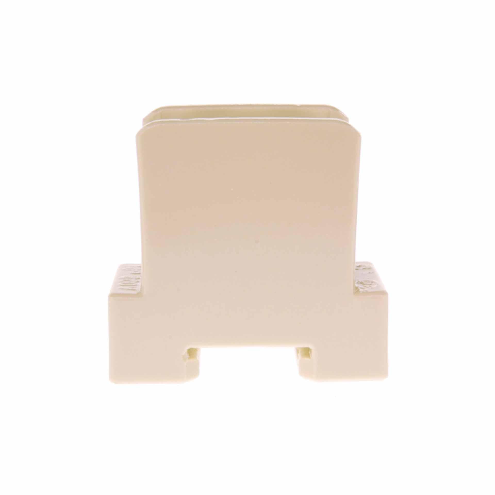 Steatite branch terminal 16mm², 2-conductor, white