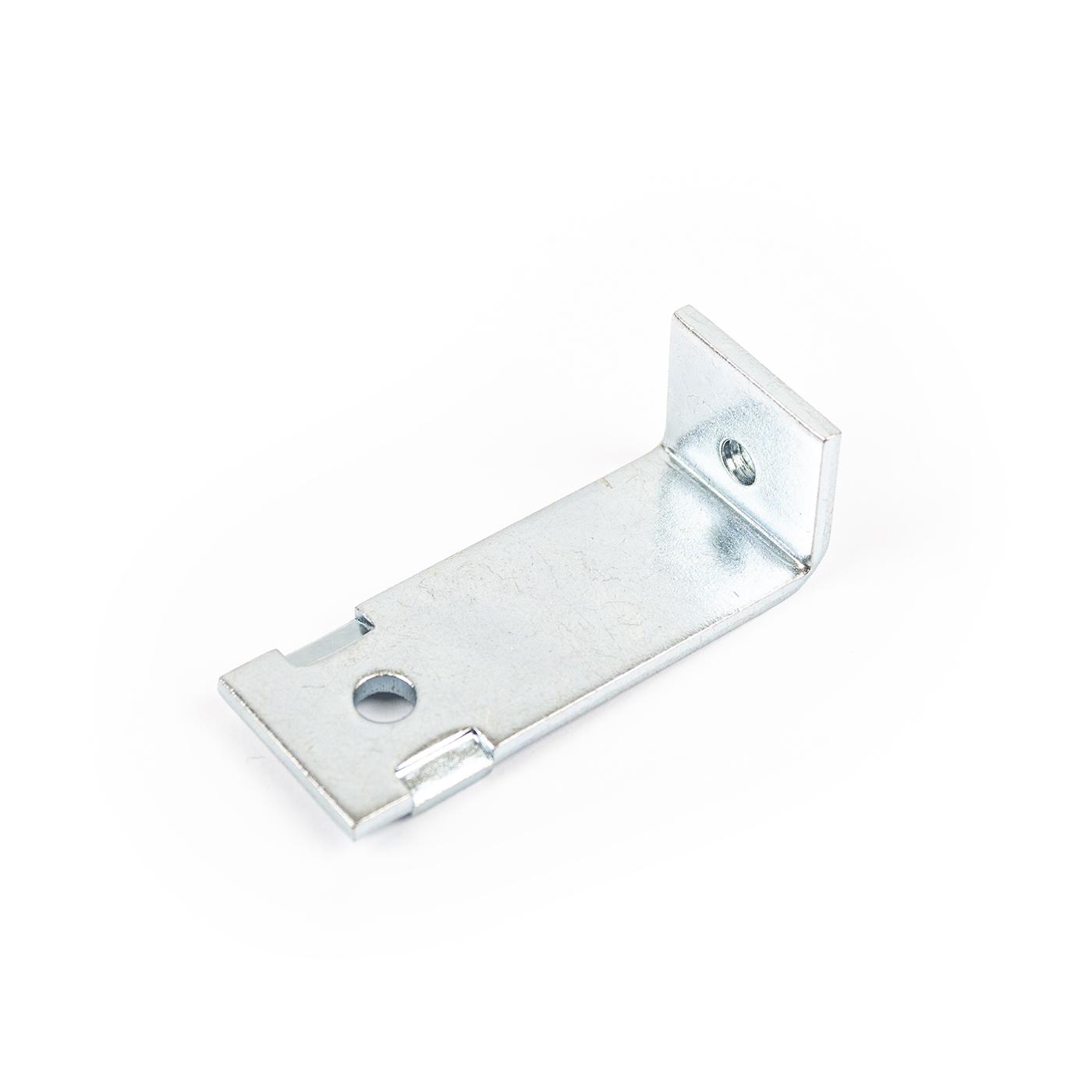 Connecting bracket 40mm made of steel, Ø 6.5mm / M6 / 30×25×40mm