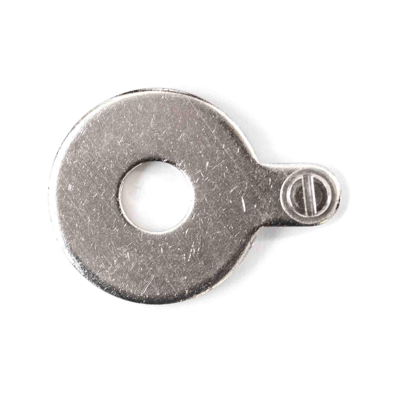 Capocorda grande M10 per il collegamento alla tensione, Ø esterno 24,5 mm, ottone nichelato