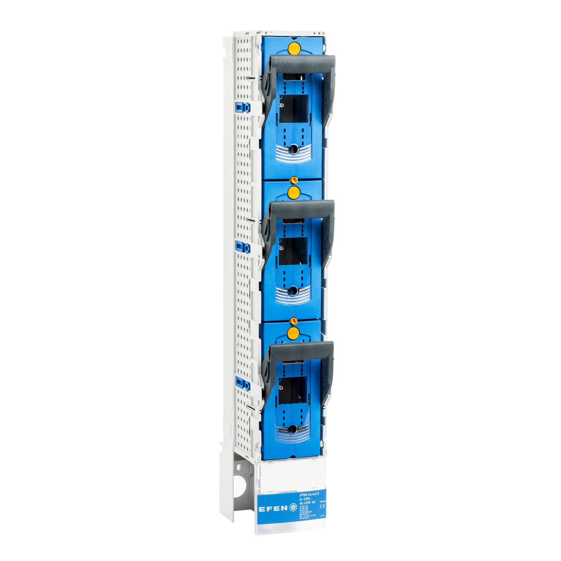 NH fuse-switch-disconnectors size 3, 3P, 185mm (1-pole switchable)