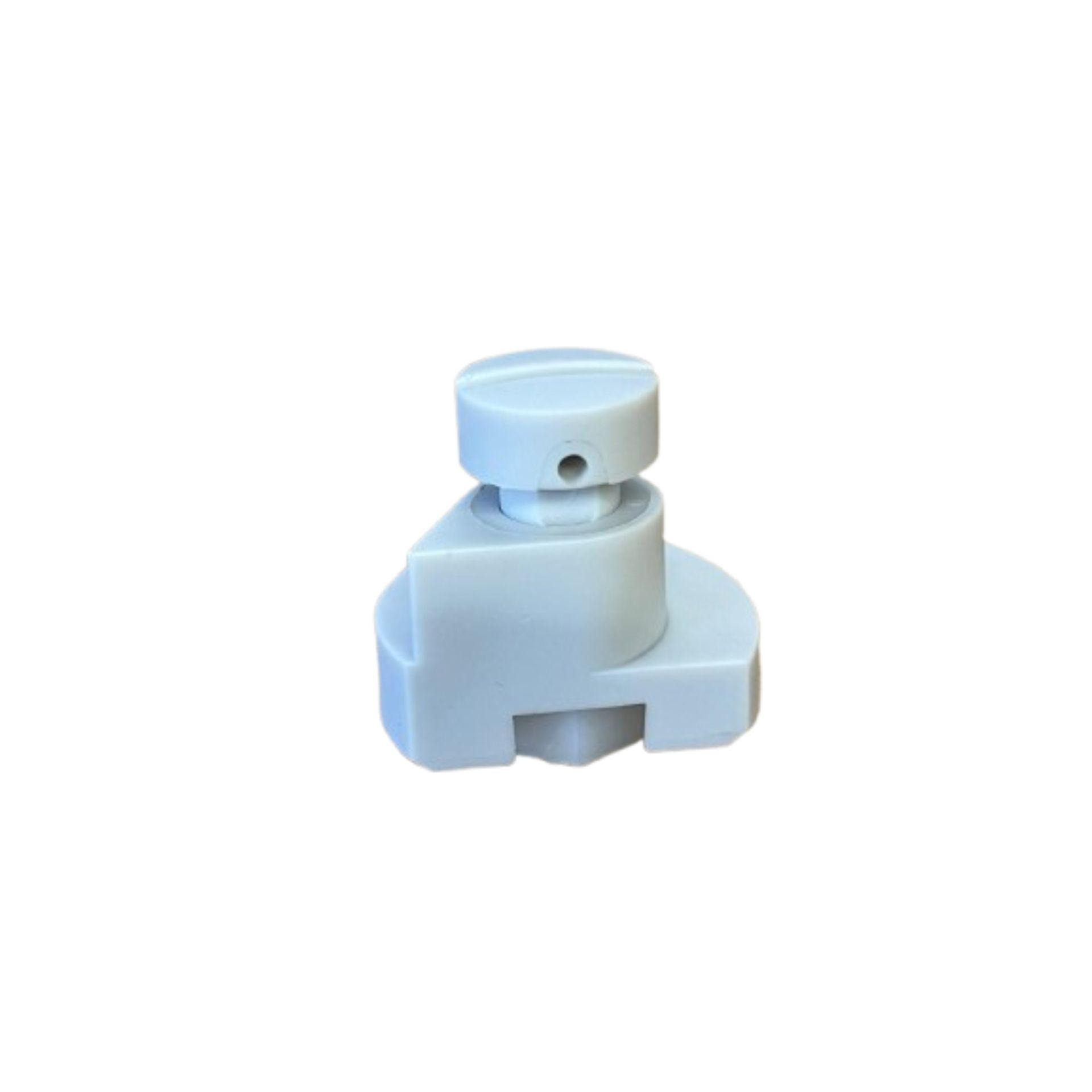 Plastic quick-release screw, halogen-free