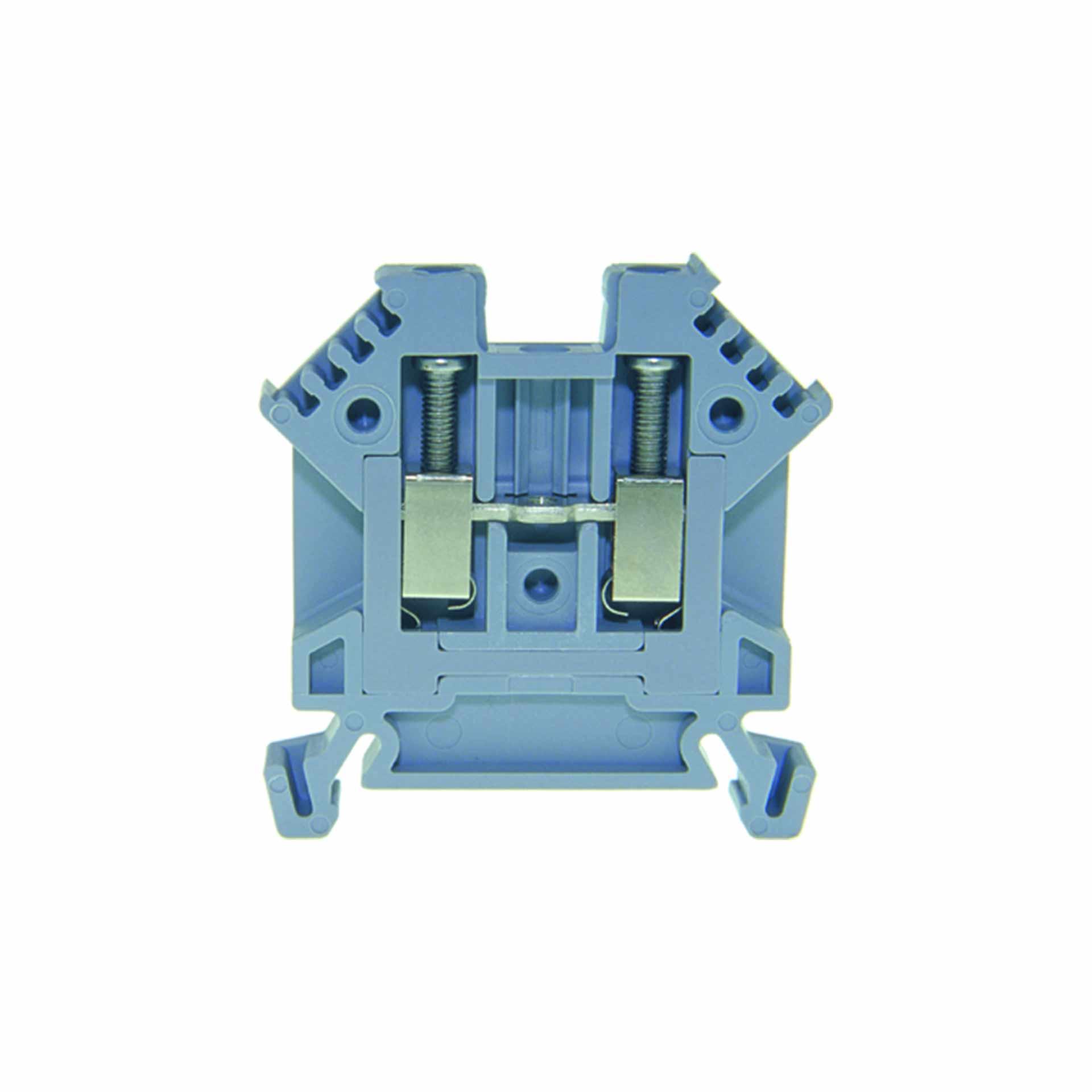 Morsettiera DIN35 2,5 mm², 2 fili, grigio