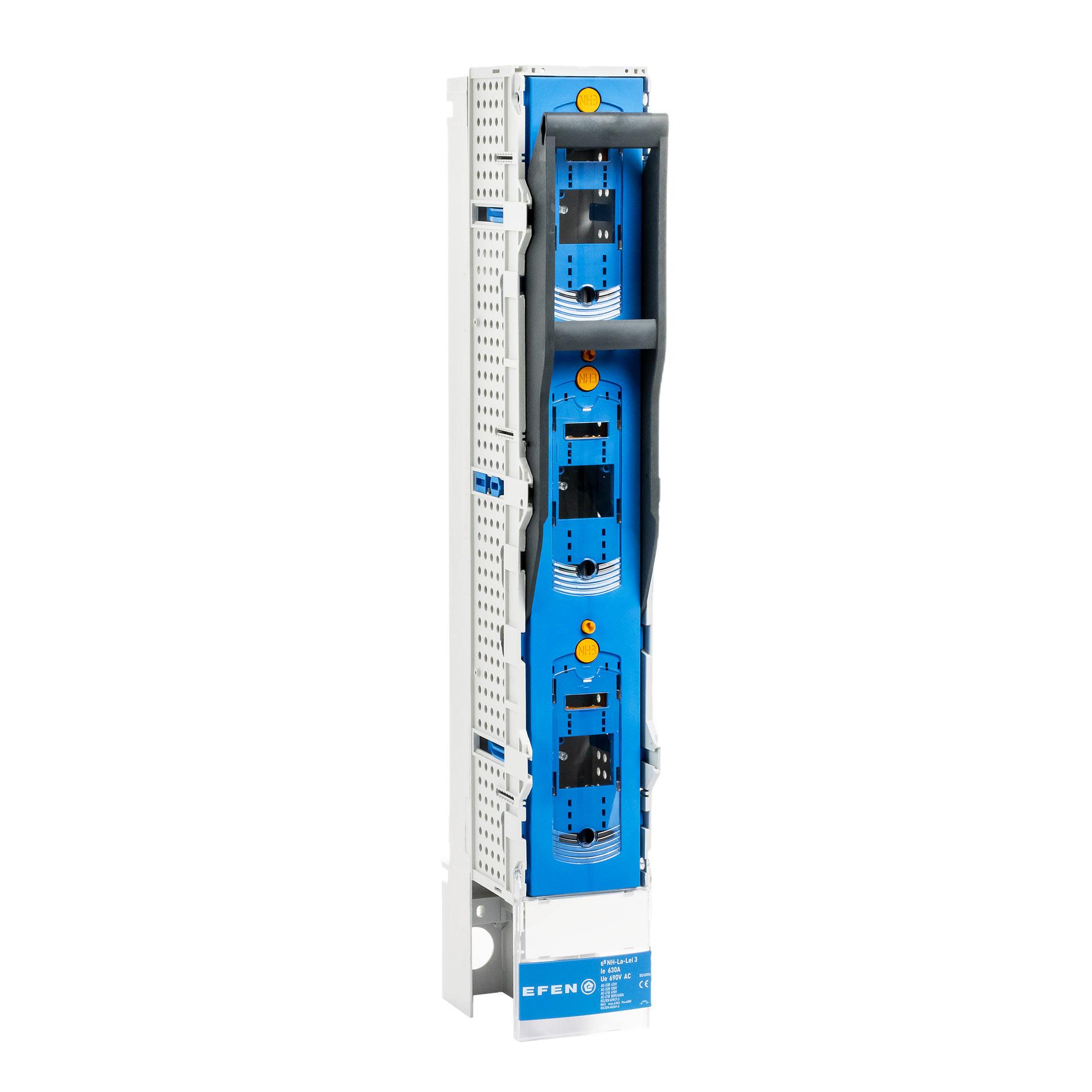 NH fuse-switch-disconnectors size 3, 3P, 185mm (3-pole switchable)