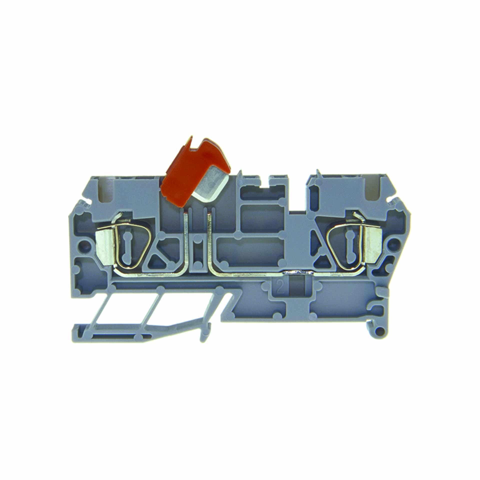 Tension clamp terminal Disconnect blade terminal 2.5mm², 2-wire