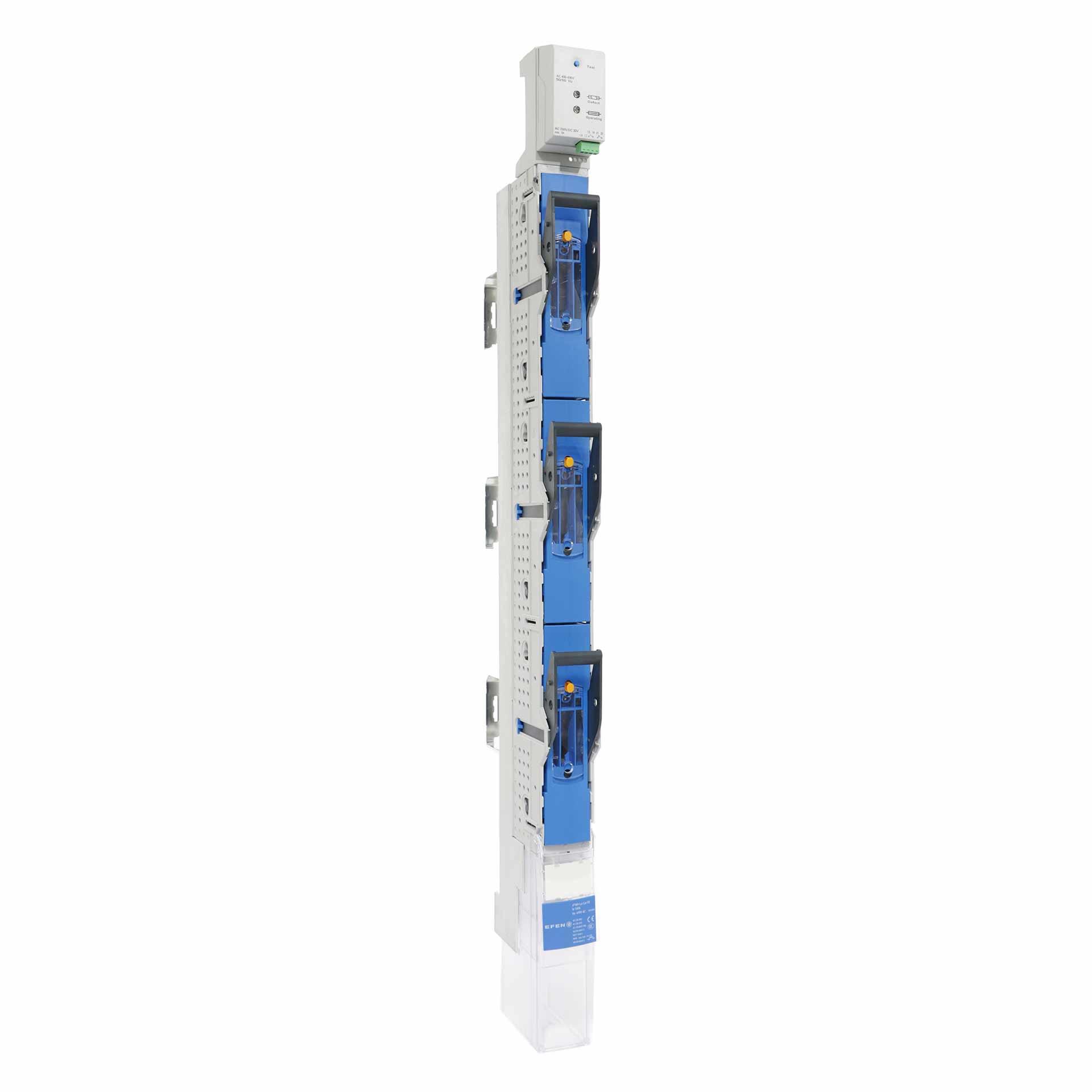 NH fuse-switch disconnectors size 00, 3P, 185mm, M8 (1-pole switchable) U5, ESÜ