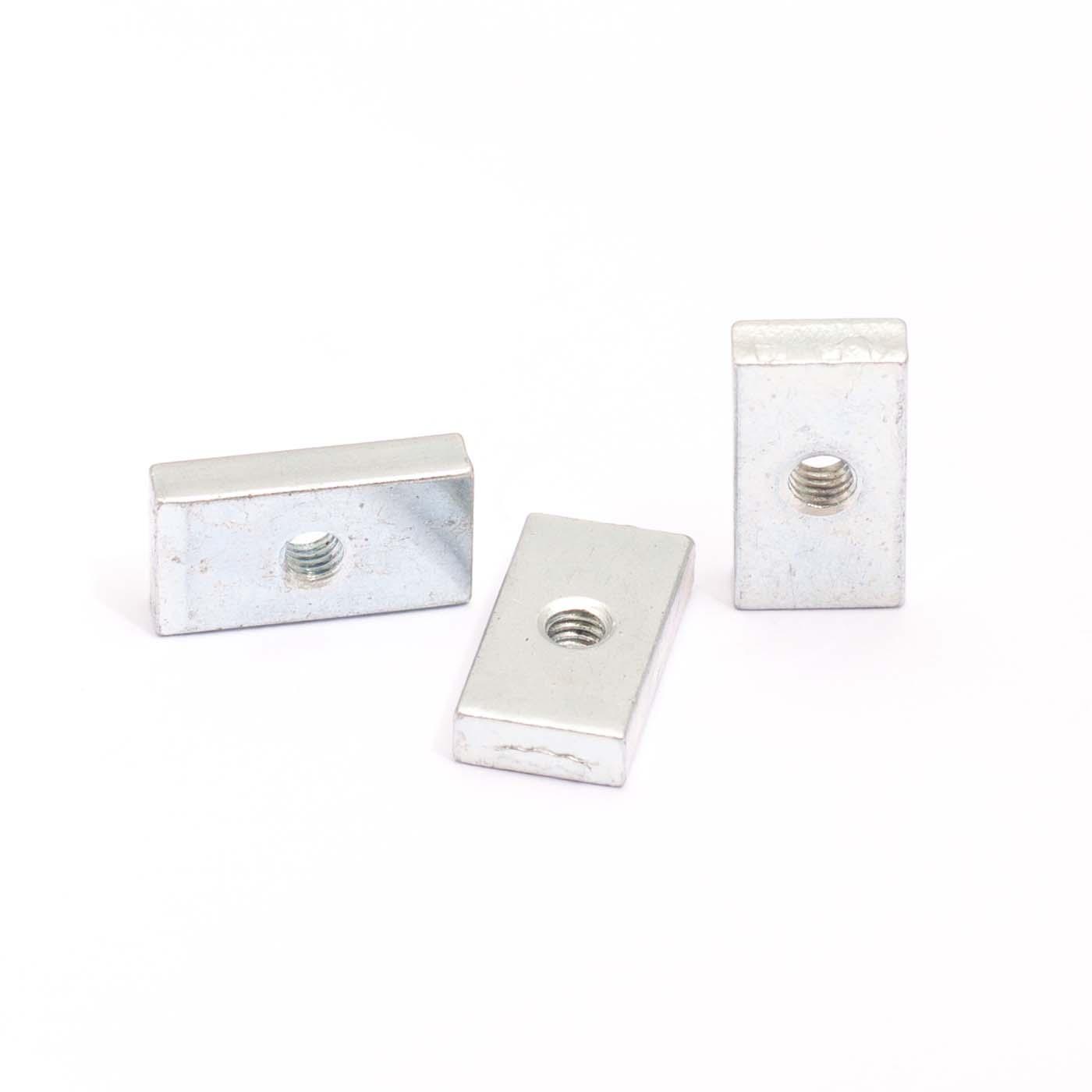 Écrou M6, 18.5x10mm / acier Écrou M6, 18.5x10mm / acier