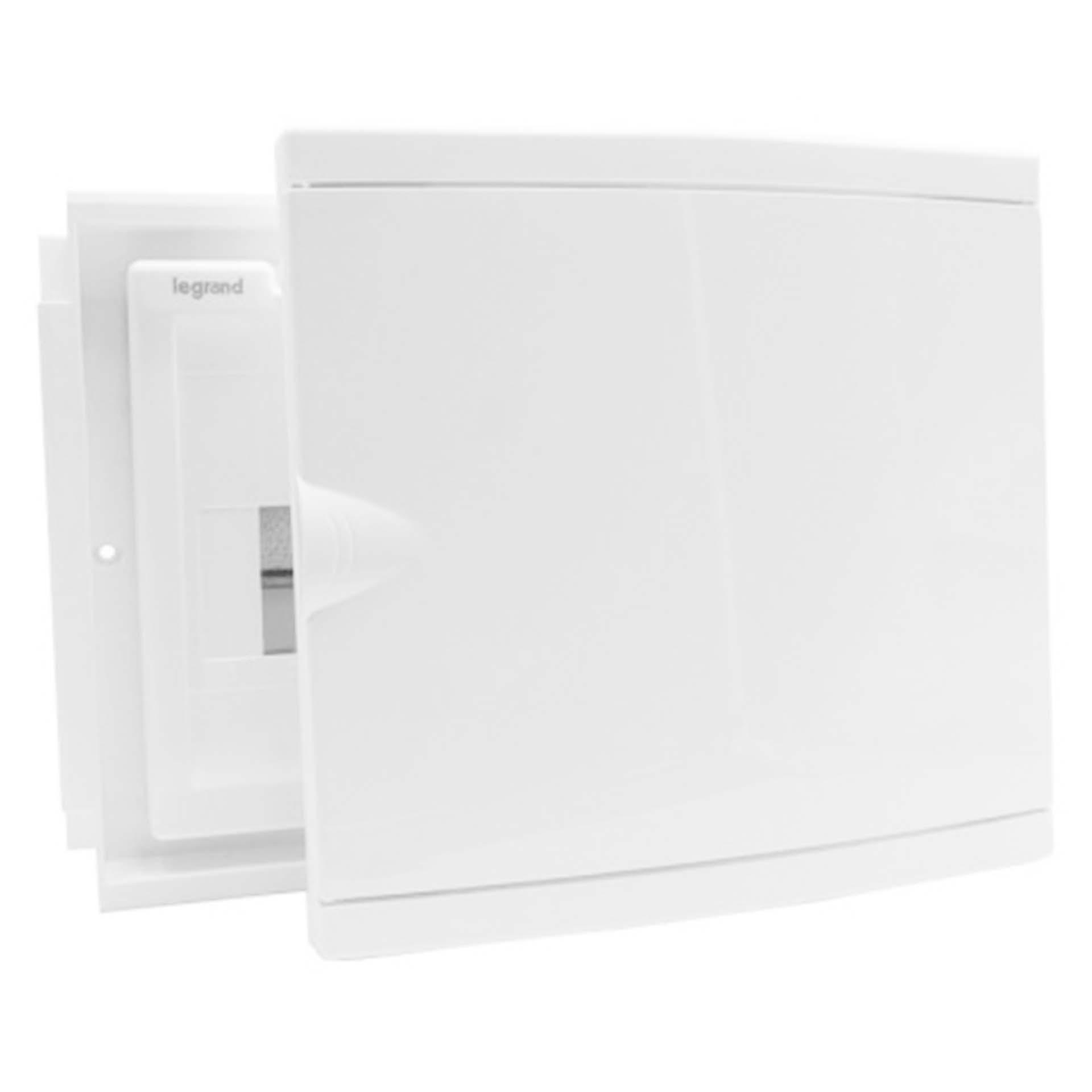 Scatola di distribuzione da incasso Ekinoxe con porta e EK, 1x6TE per fila