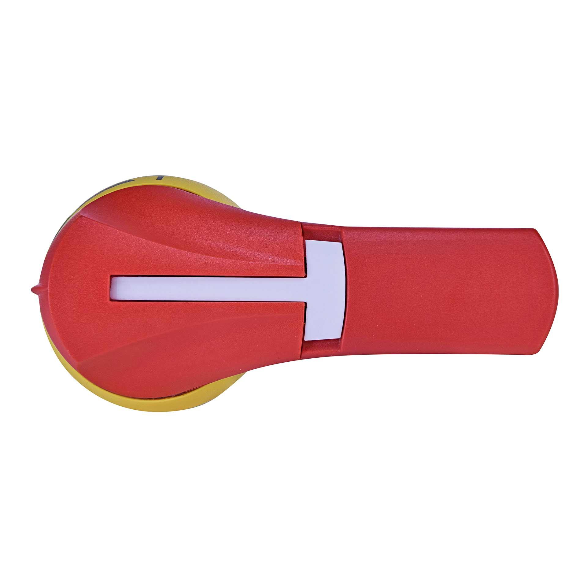 Levier de commande indirect pour interrupteur sectionneur LBS pour montage sur porte 160A-630A rouge