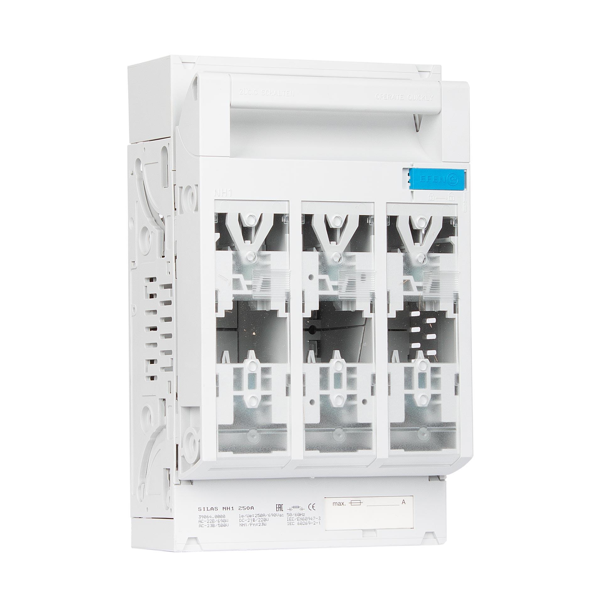 Sectionneur HPC Gr.1, 3P, 60mm, M10, Max. 250A, U2 Sectionneur HPC Gr.1, 3P, 60mm, M10, Max. 250A, U2