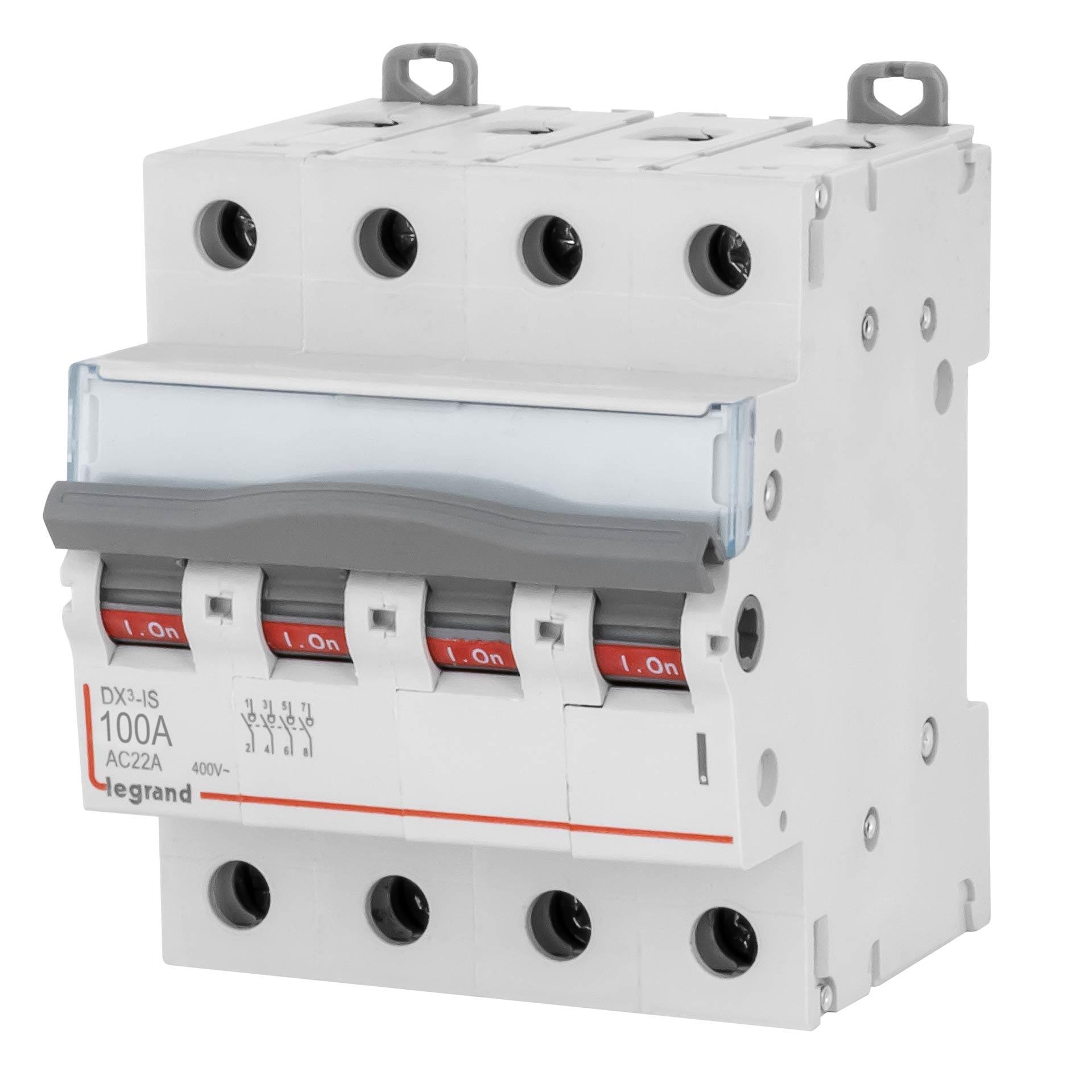 Lasttrennschalter 4P, 100A