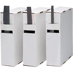 Schrumpfschlauch, 24.0 - 8.0mm, rot,3:1, Dispenser-Box,VPE 5m