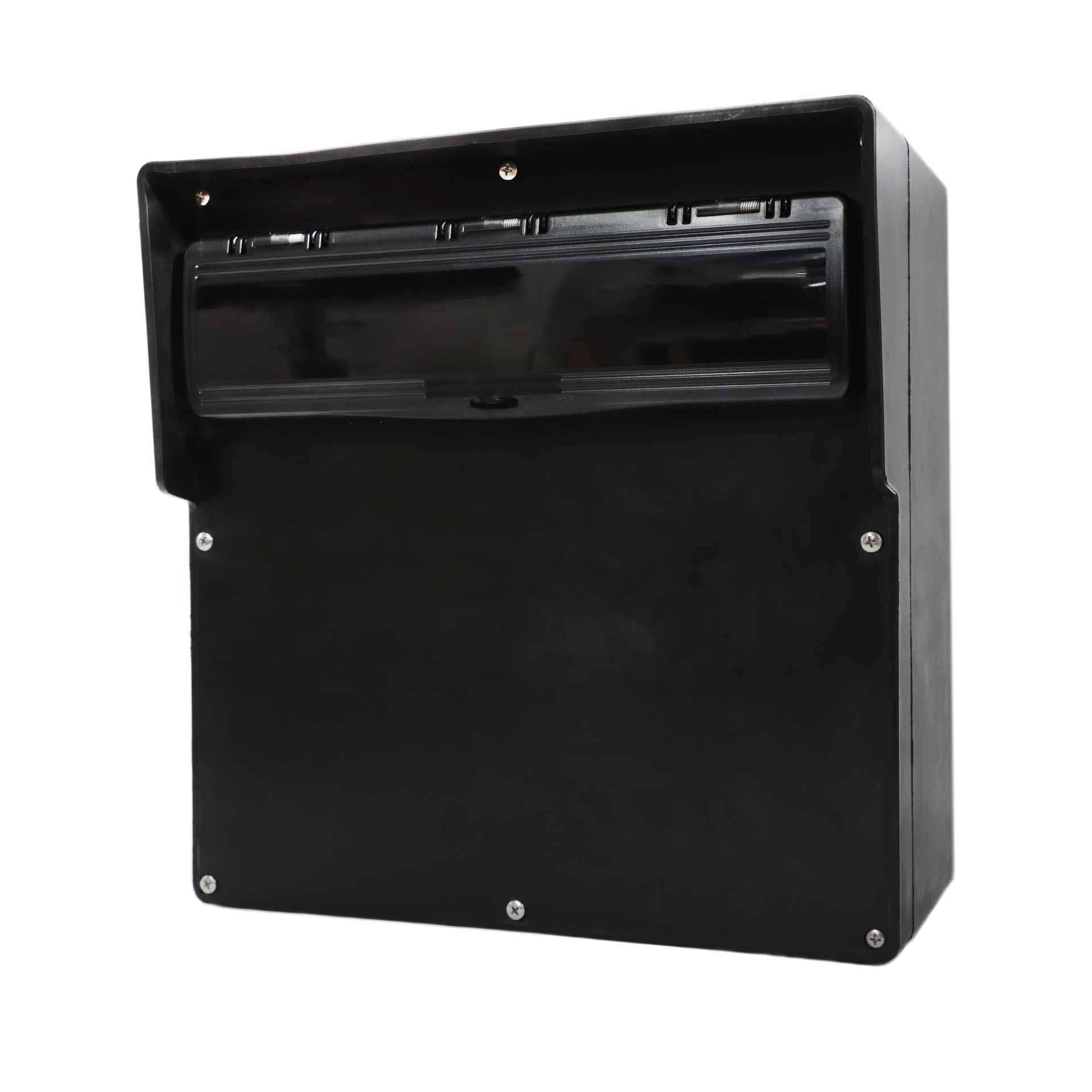 Type 375S hard rubber housing with viewing window (18 modules)