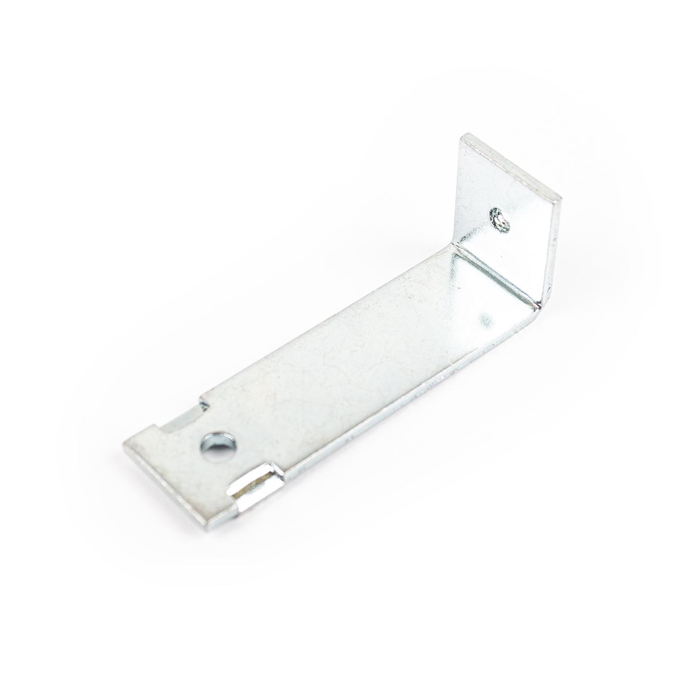 Connecting bracket 68mm made of steel, Ø 6.5mm / M6 / 30×25×68mm