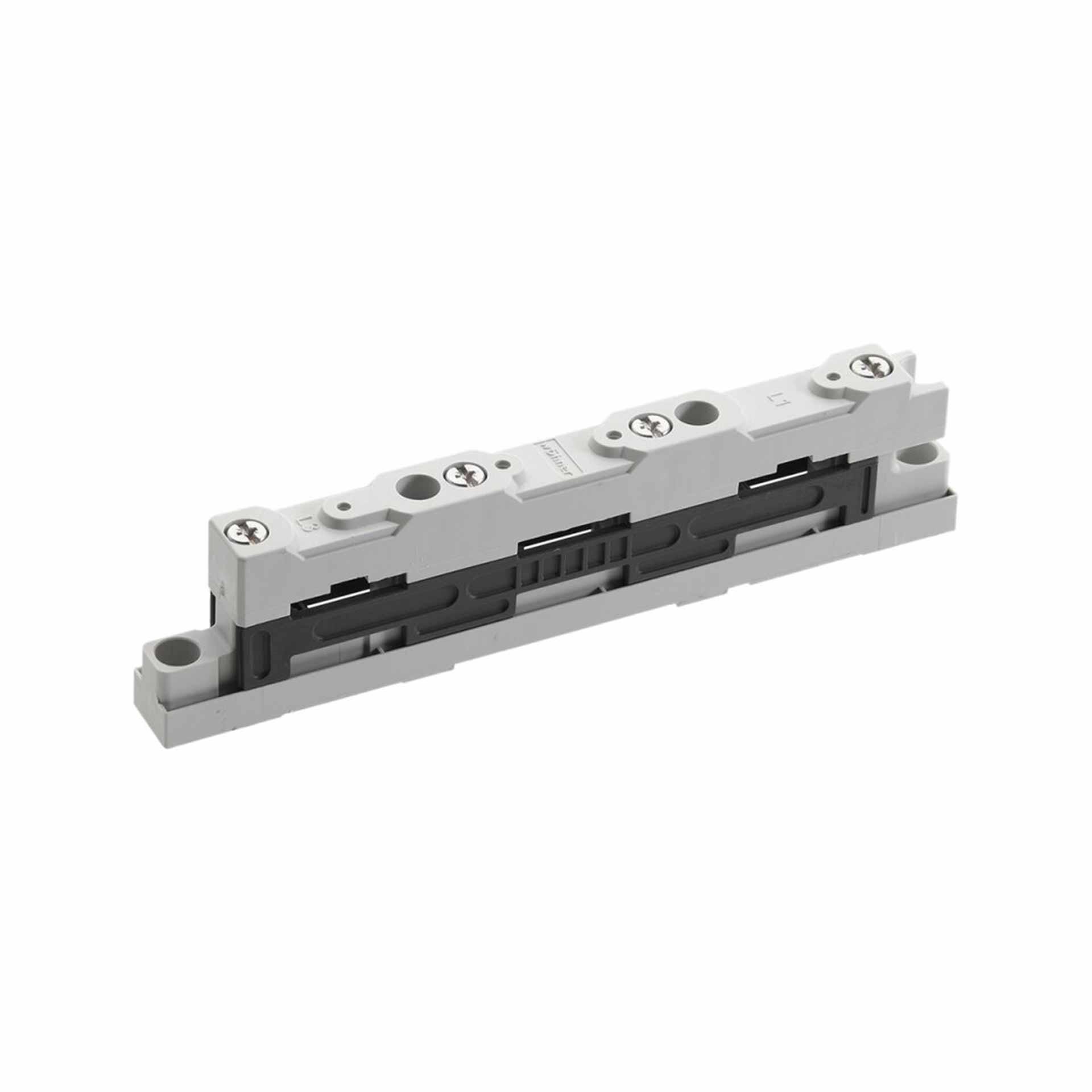 Support de jeu de barres 3P, système 60mm pour barre 12 x 5 - 30 x 10mm (fixation extérieure) Support de jeu de barres 3P, système 60mm pour barre 12 x 5 - 30 x 10mm (fixation extérieure)