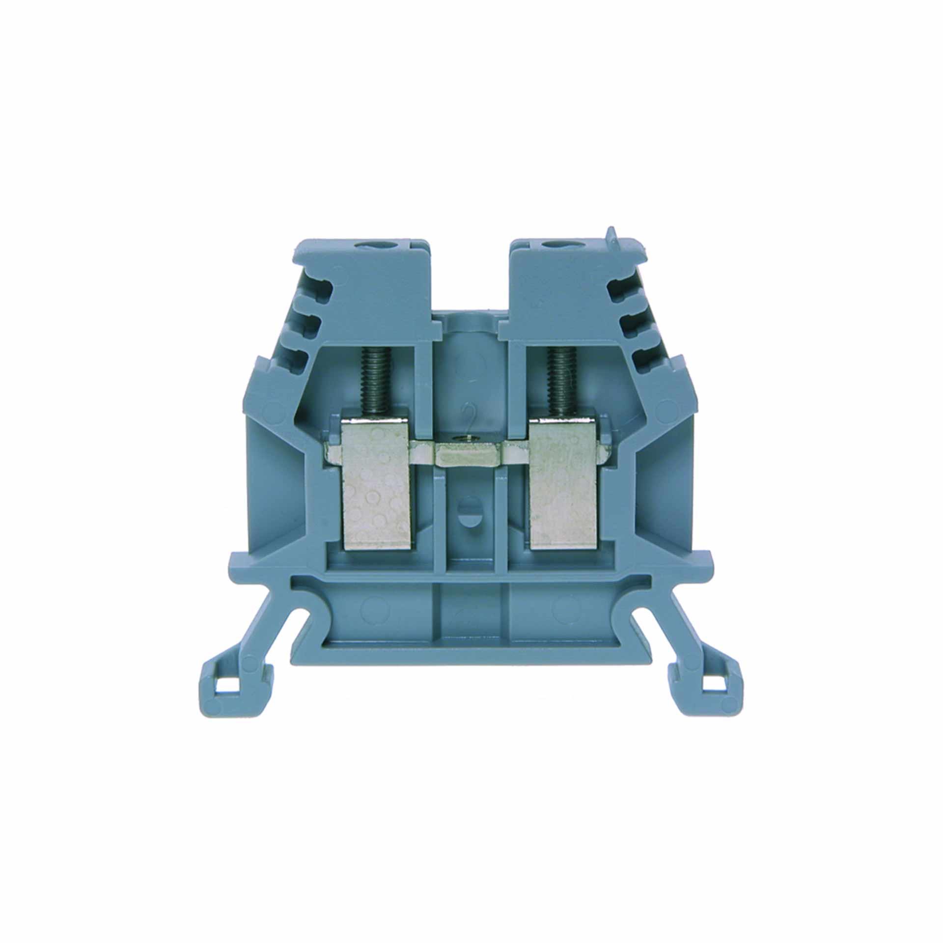 DIN35 2.5mm² terminal block, 2-wire, grey