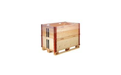 1 Europalette / 2 SBB Rahmen / Rücknahme PET-G / Polystyrol