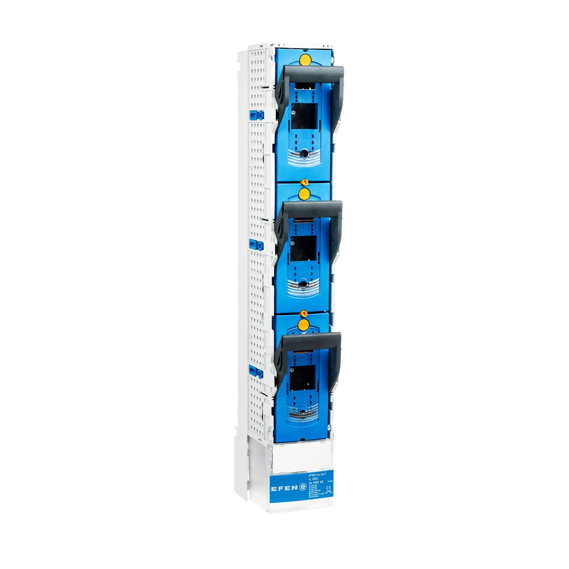 NH fuse-switch disconnectors size 1, 3P, 185mm, for V terminals (1-pole switchable) V2N
