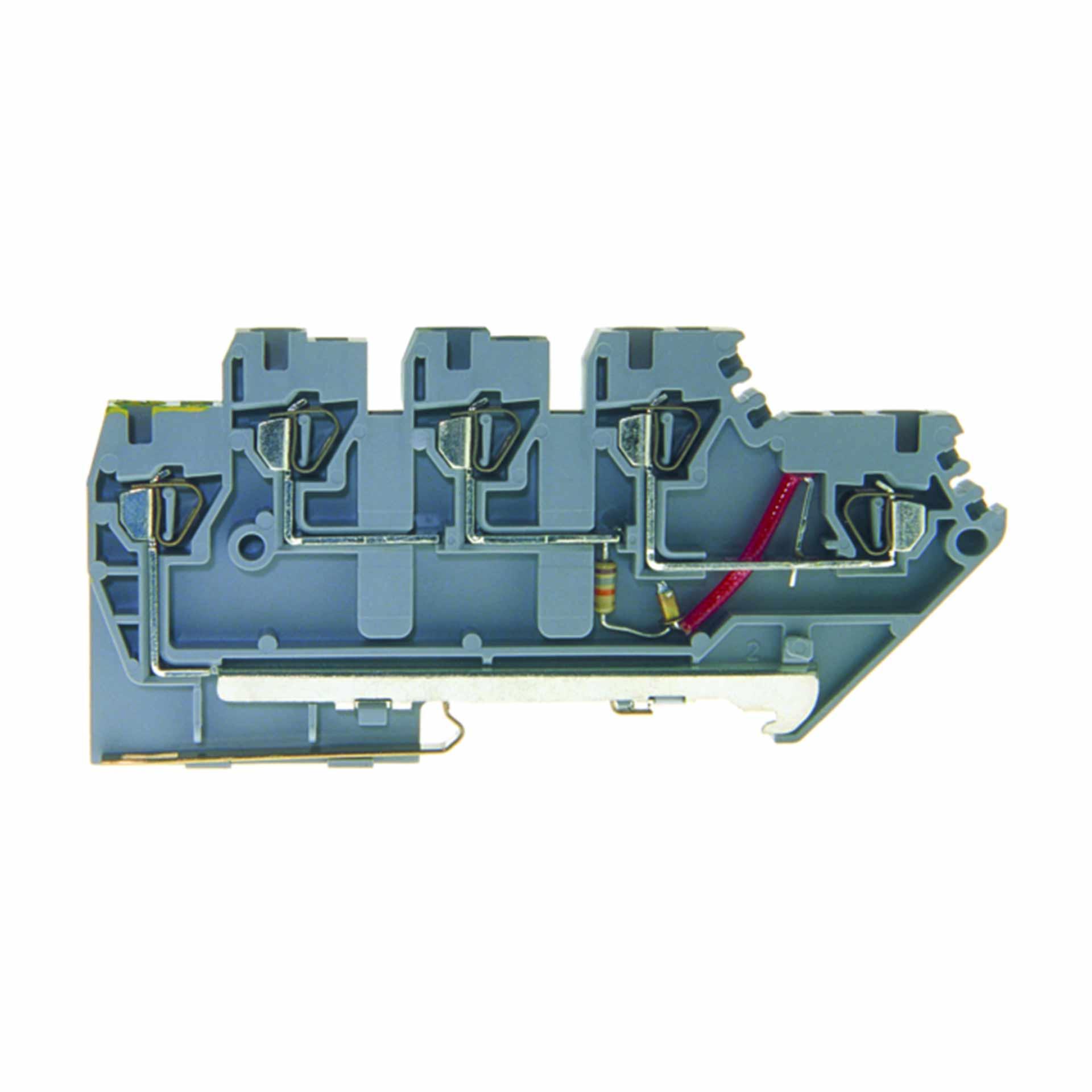 Terminale a molla dell'iniziatore PE da 1,5 mm² LED