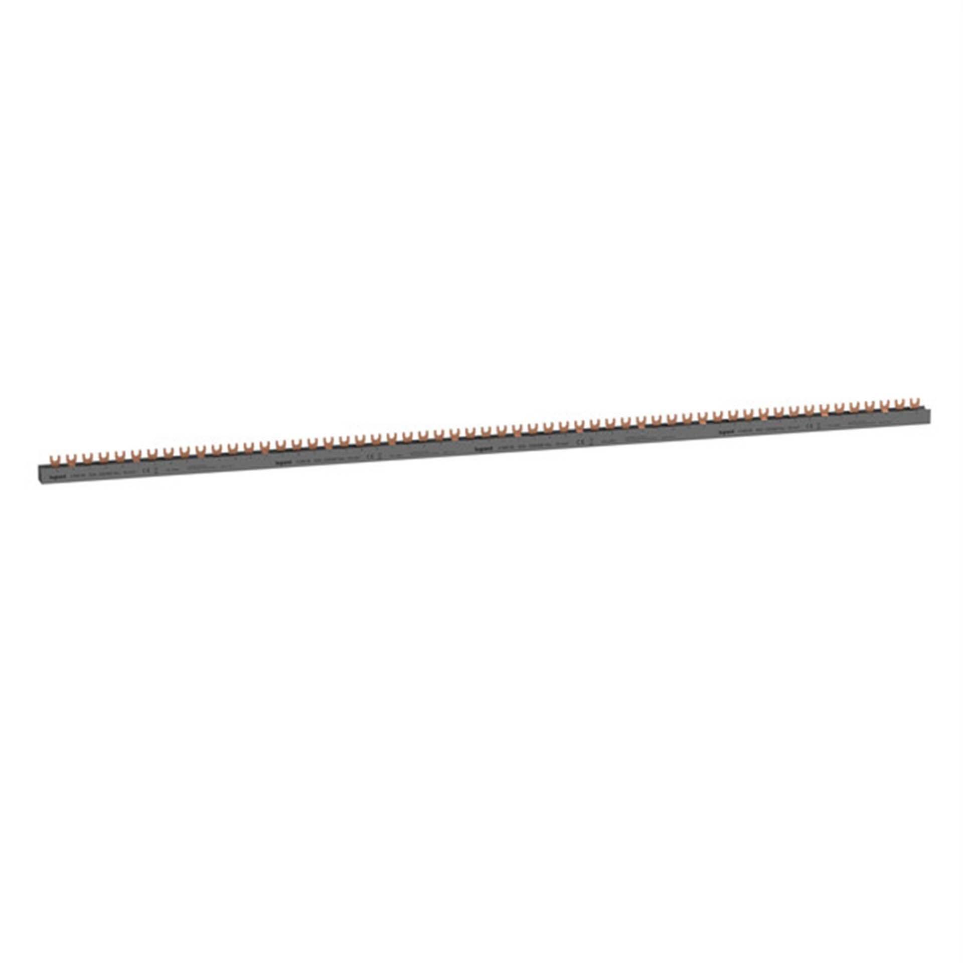 Gabelkammschiene HX3 standard 3L+N, 1 Meter, 56TE, 63A