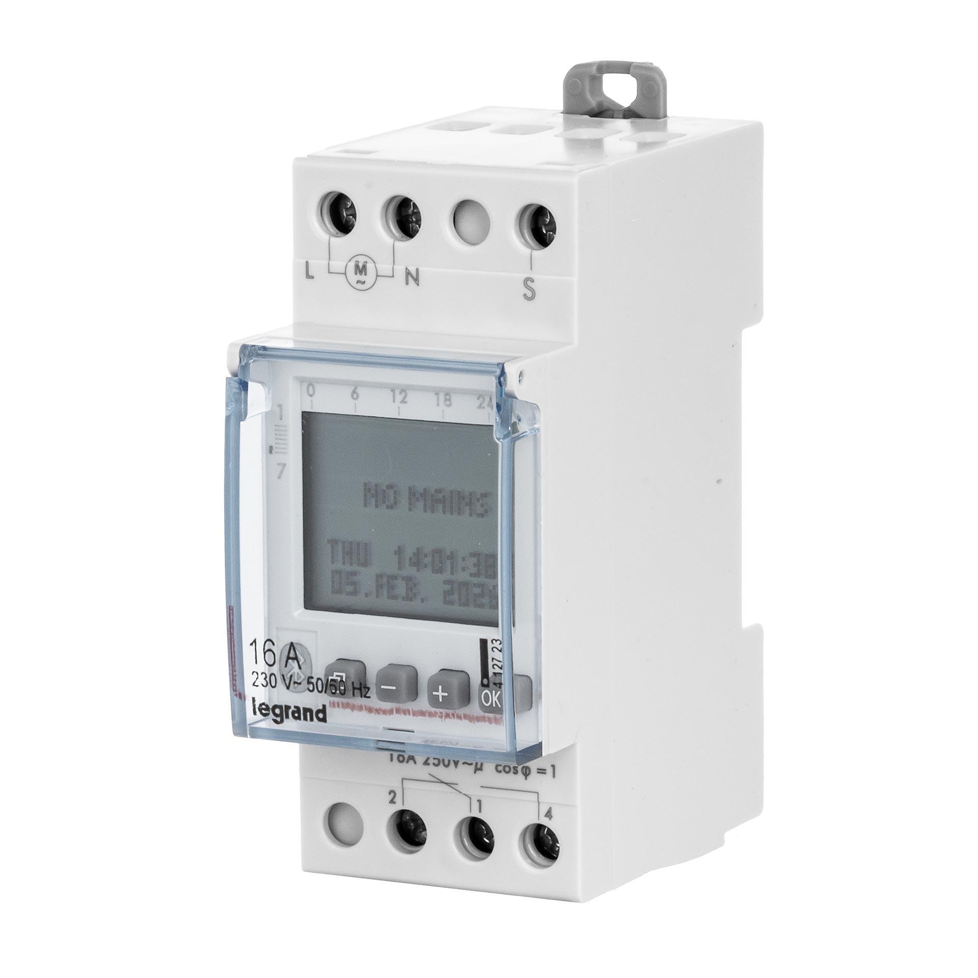 Digitale Astroschaltuhr AlphaRex3 mit Bluetooth, 1 Kanal