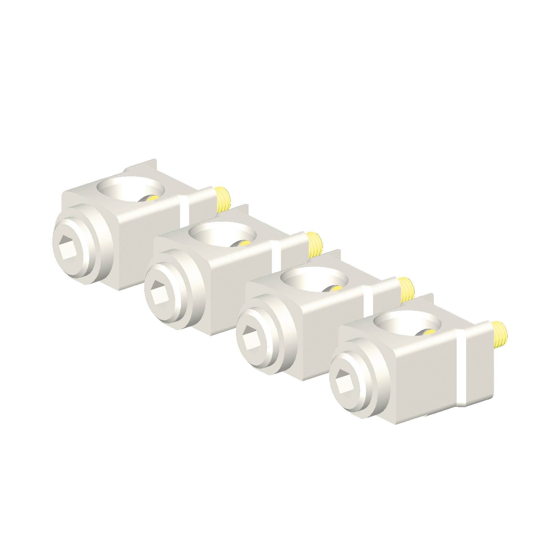Borne de raccordement pour EB2, ED2 400-630, set à 4 pièces