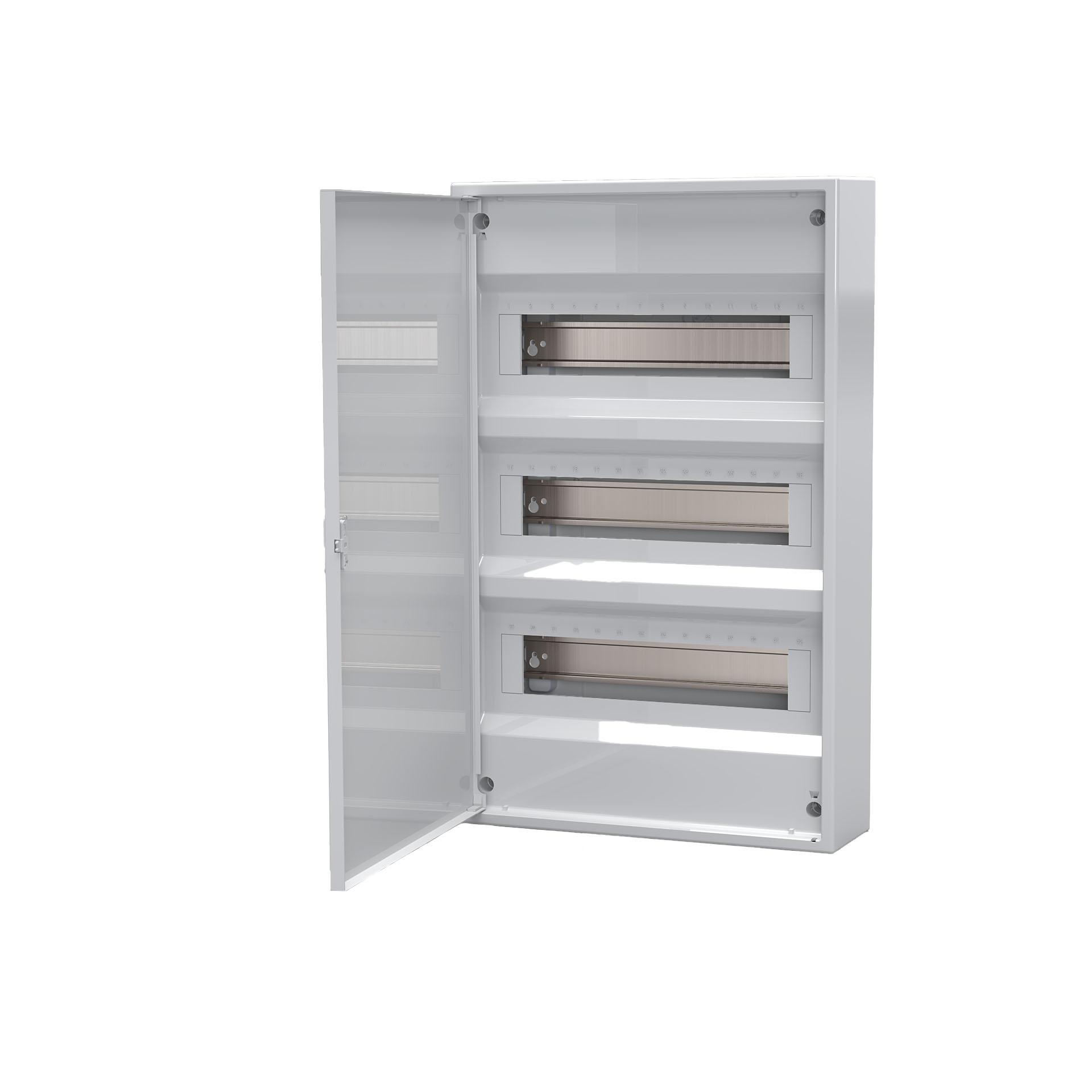 Aufputzverteiler mit Metalltür"ACT-36M", IP40, 3x12 Modul (36M)