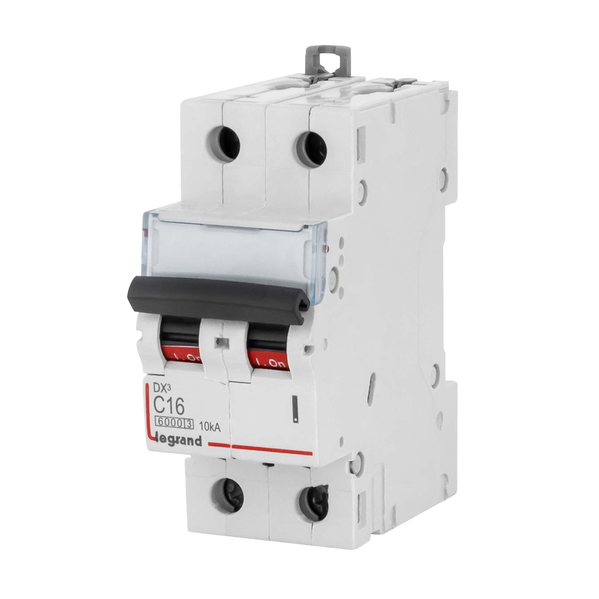 Leitungsschutzschalter Standard 2P, Charakteristik C / 16A, 6kA