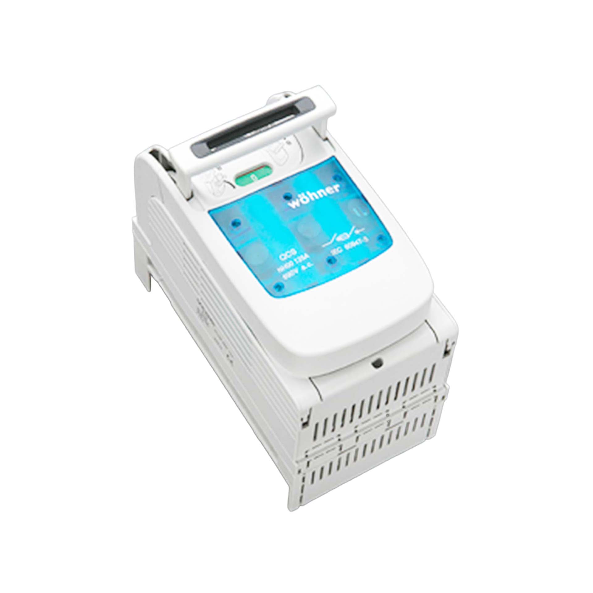 Interrupteur-Sectionneur HPC Gr.00, 60mm, bornes, max. 125A, Raccordement en bas, avec fusible Interrupteur-Sectionneur HPC Gr.00, 60mm, bornes, max. 125A, Raccordement en bas, avec fusible