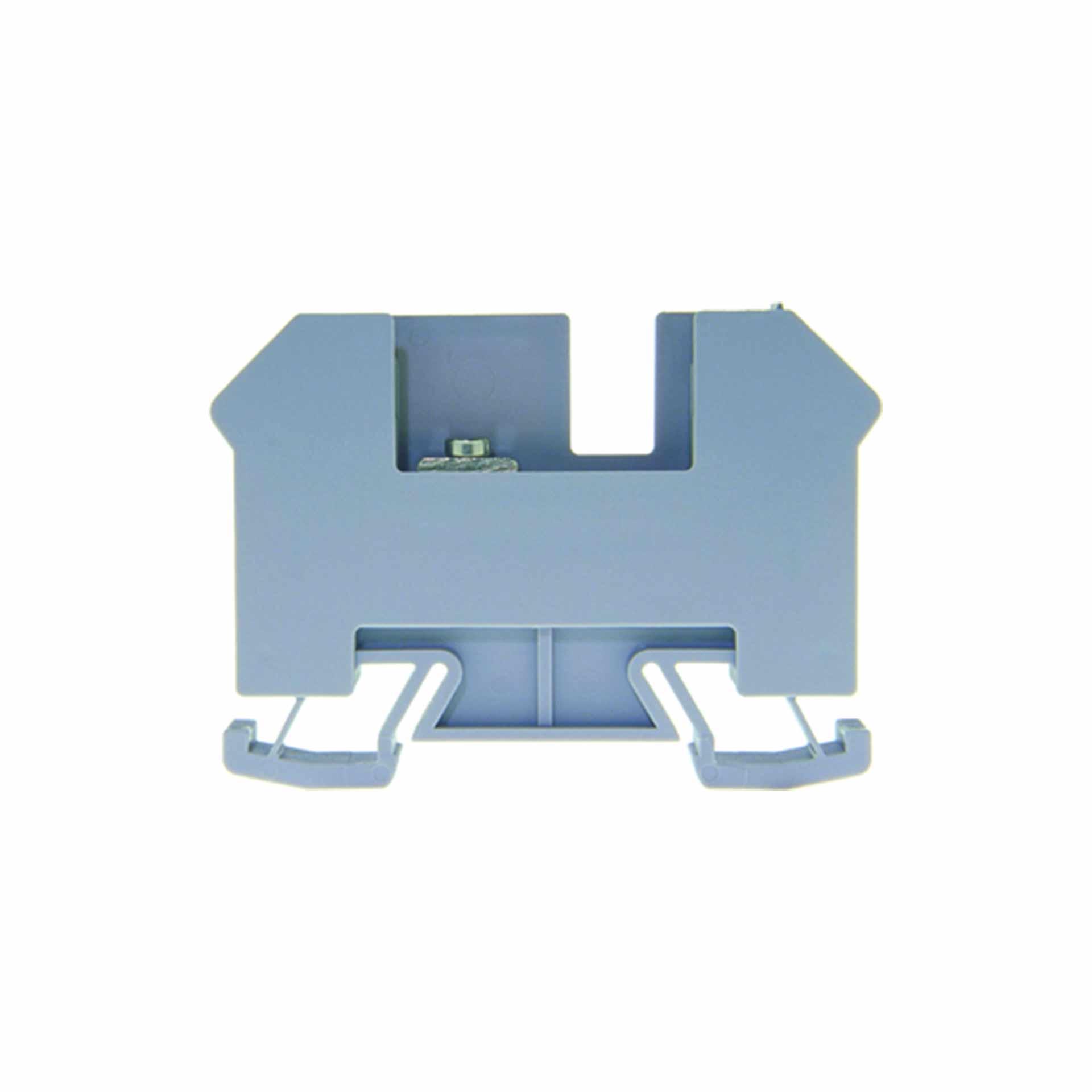 Cross disconnect terminal DIN35 10mm² grey