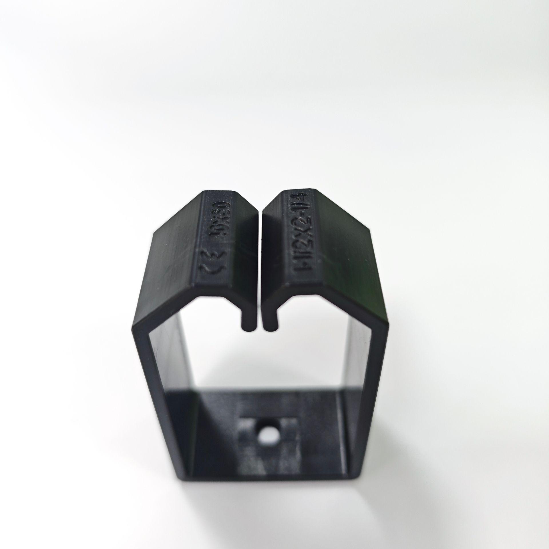 Rückhalteclip für Kabelkanal ABS schwarz 40x60mm