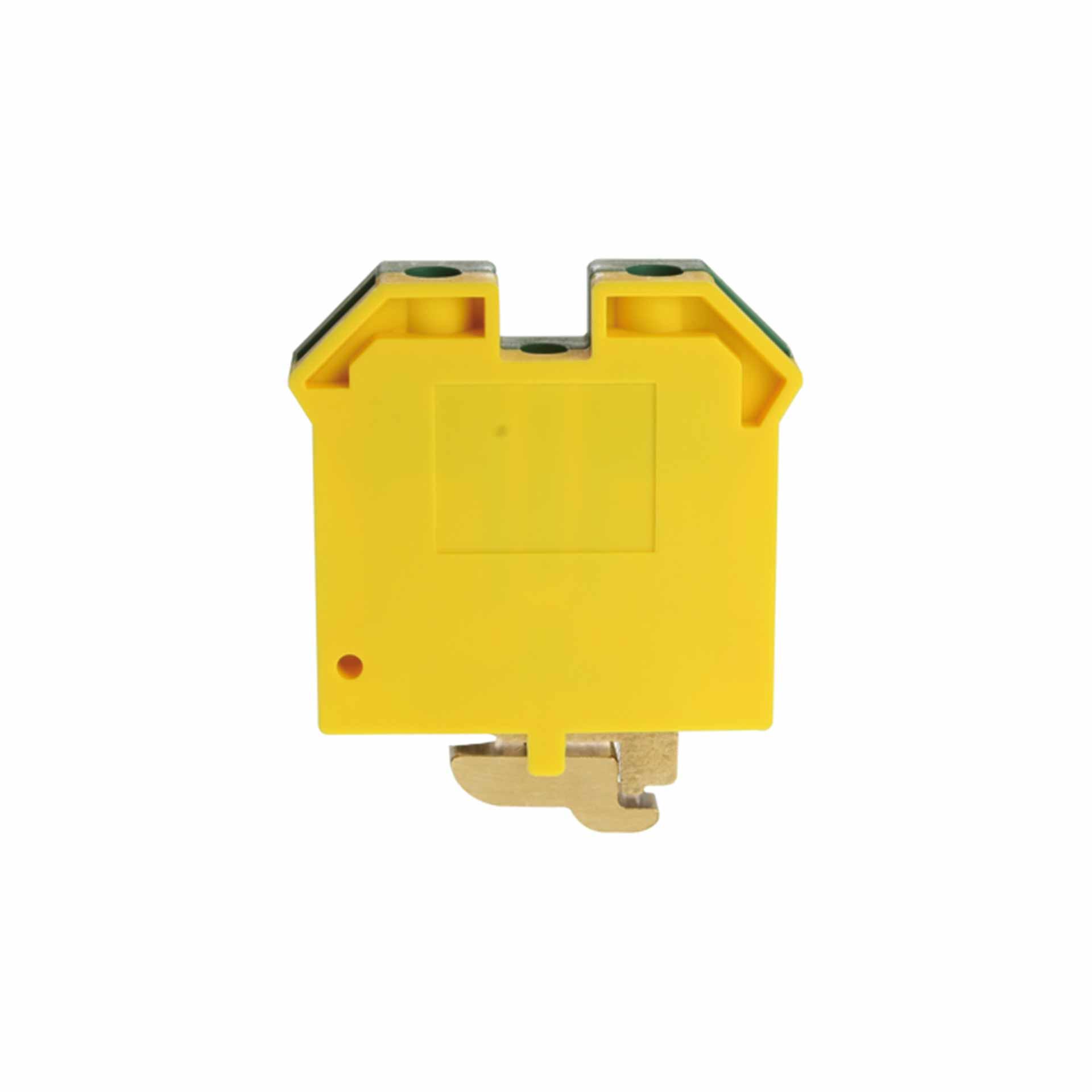 Schutzleiterklemme DIN32 16mm², 2-Leiter, grüngelb