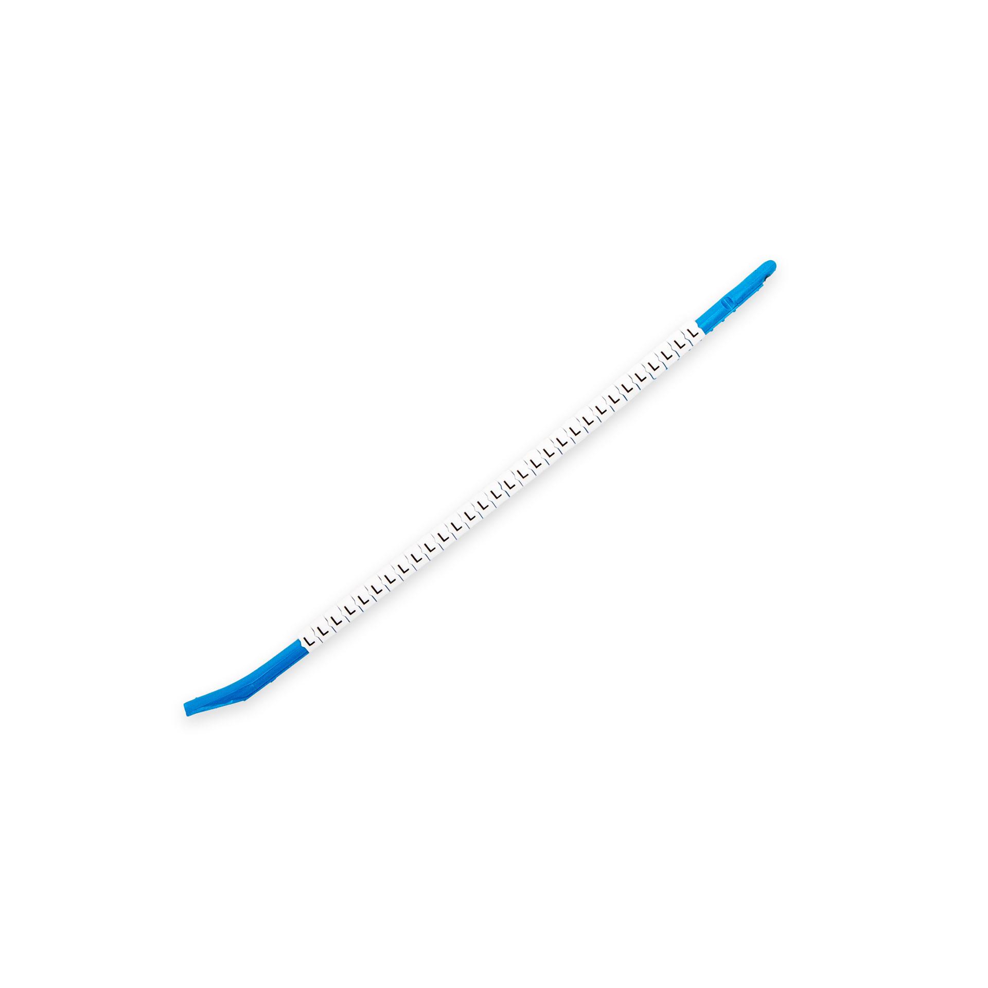 Marking sleeves "L", 1.5 - 2.5mm2, white, pack of 300 pieces