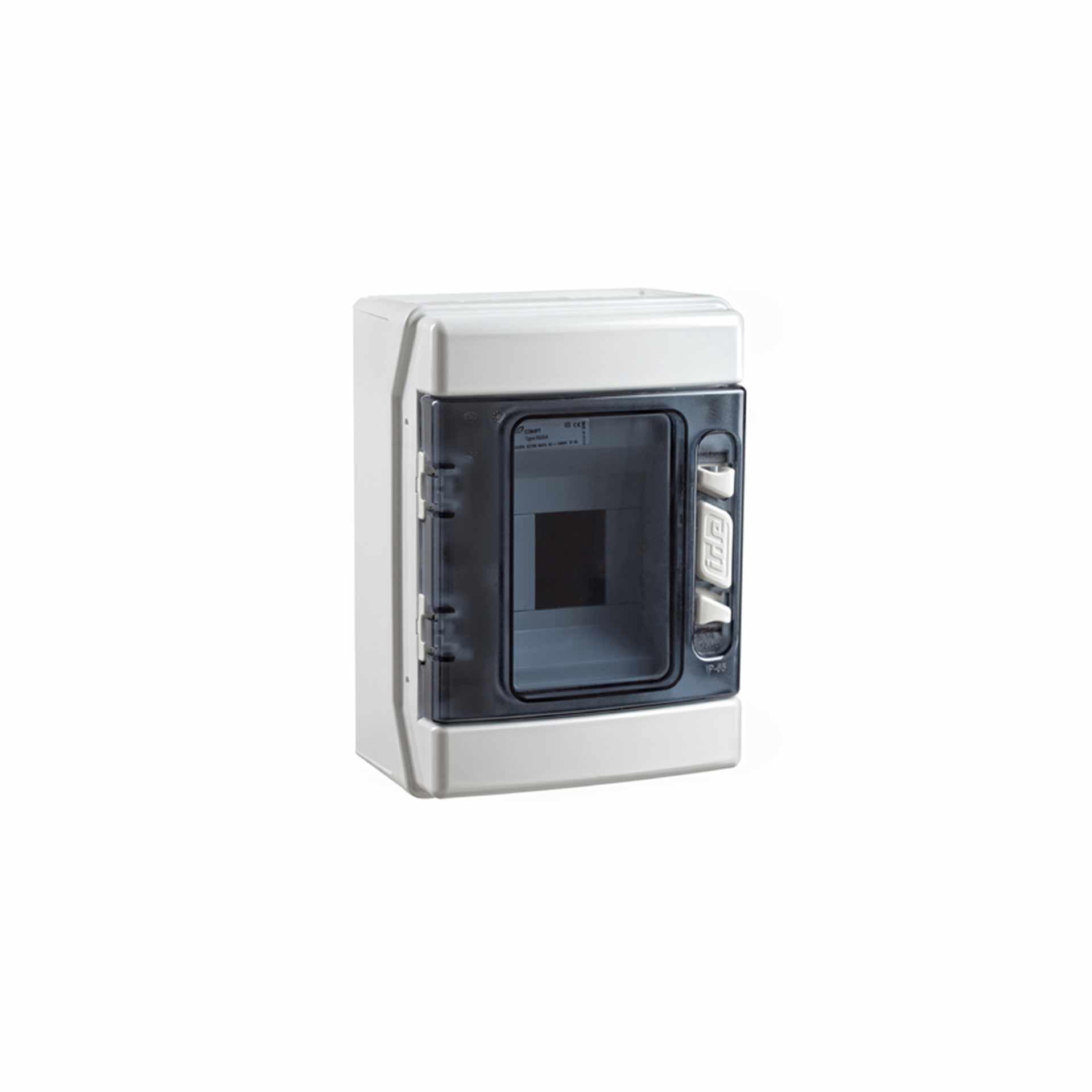 Distributore esterno "CDN4PT/RR" con porta trasparente, IP65, modulo 1x4 (4M)