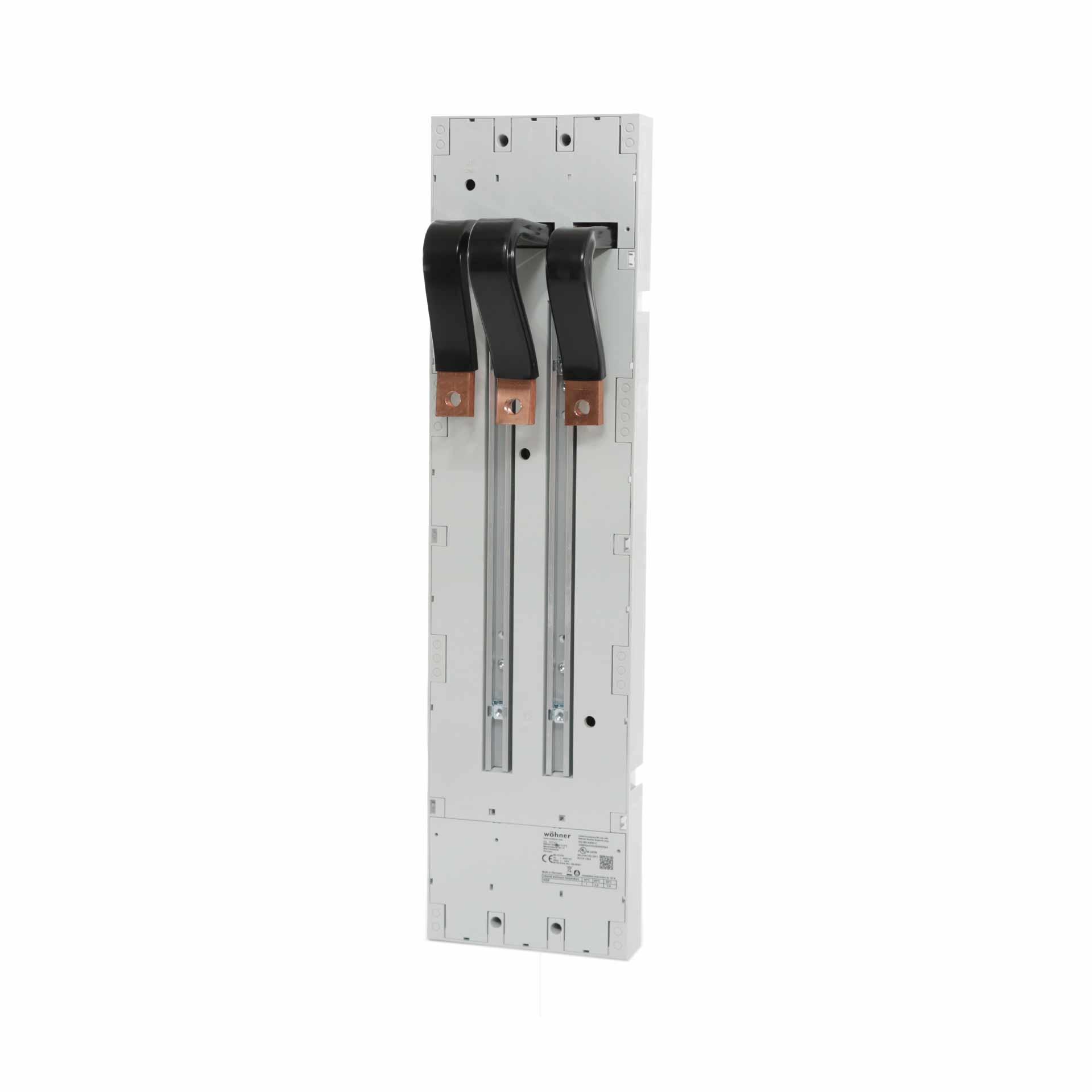 3P busbar adapter 630A, for 185mm system, adapter can be fitted over, e.g. with circuit-breaker