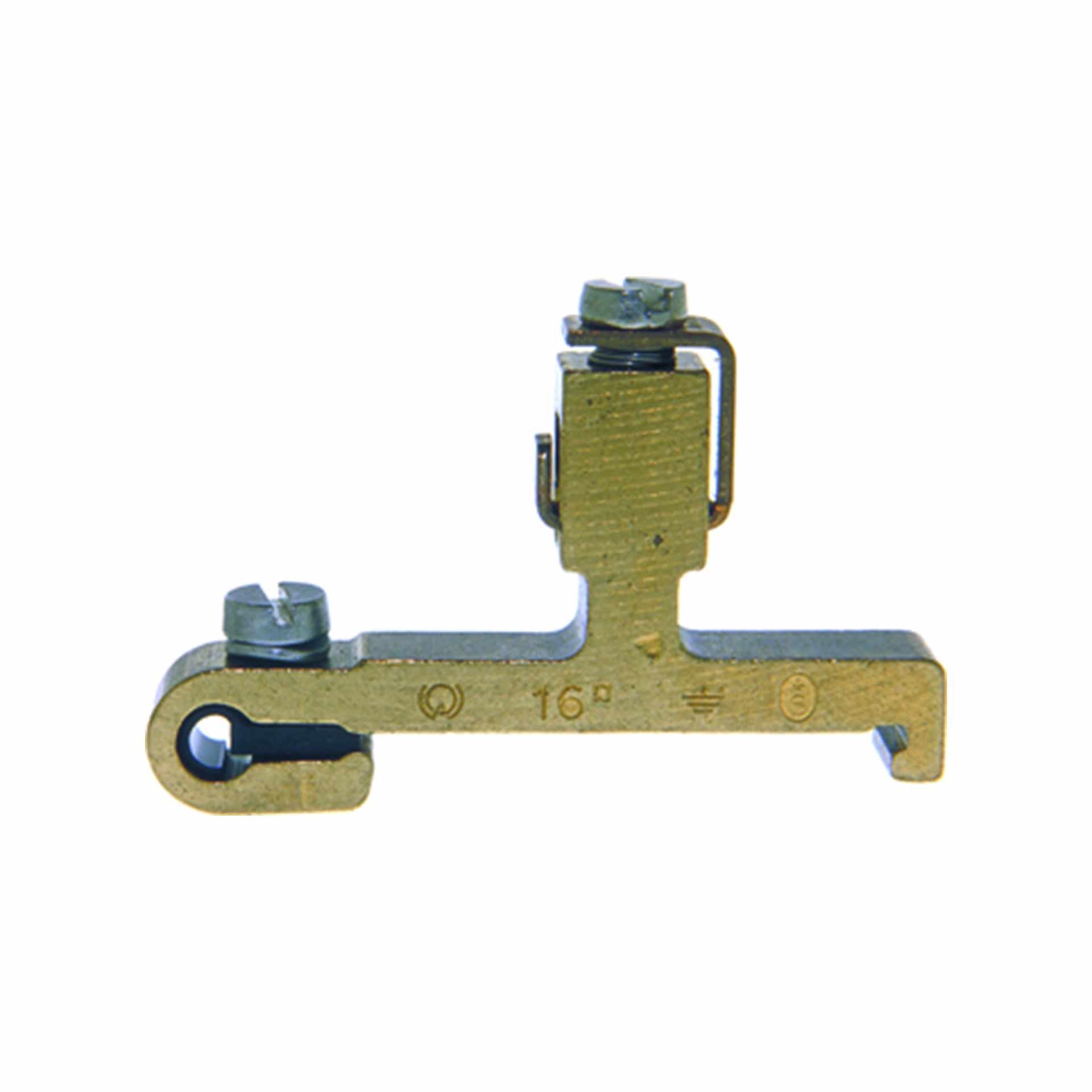 Terminale del conduttore di protezione DIN35, 6 mm² nudo Terminale del conduttore di protezione DIN35, 6 mm² nudo