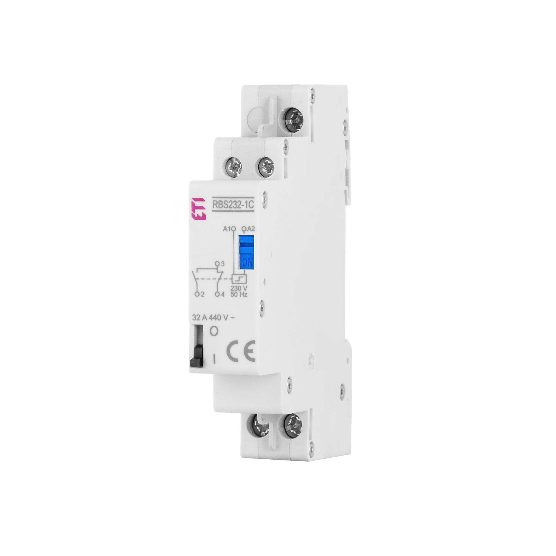 Step switch 1C/1S+1Ö, rated switching current 32A