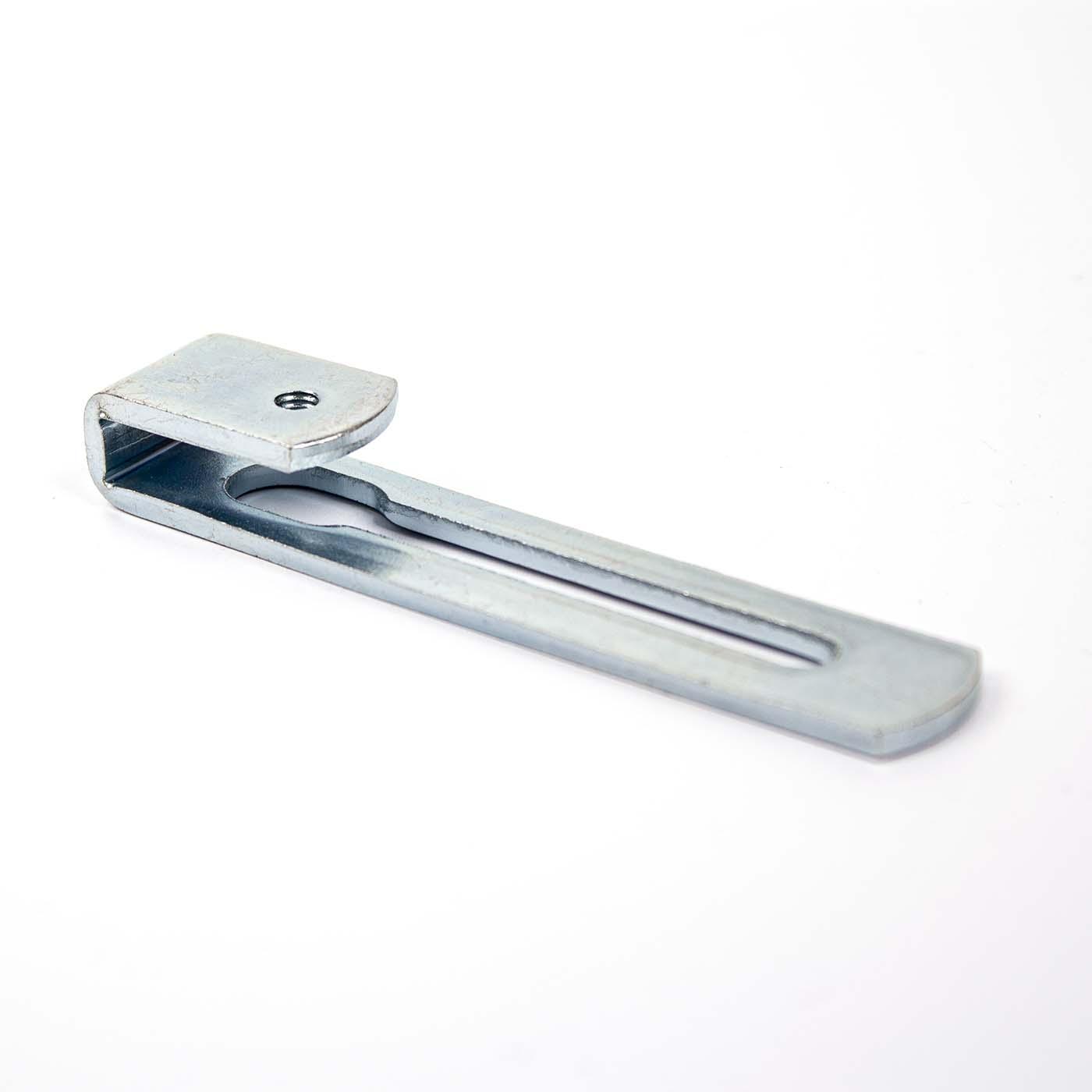 Counter bracket 93x13.5mm, M5, galvanised steel