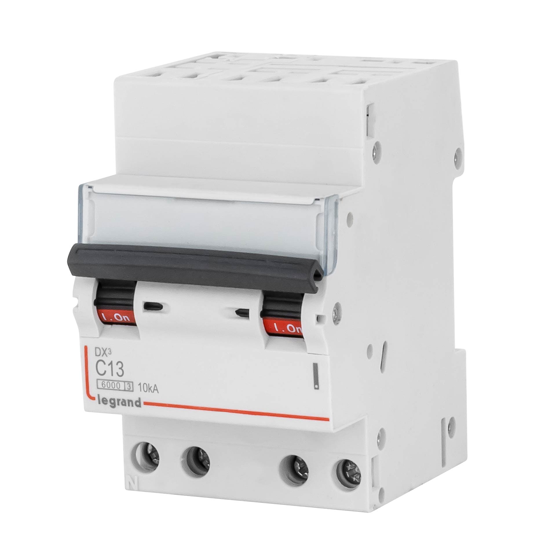 Leitungsschutzschalter Optimiert 4P, Charakteristik C / 13A, 6kA, Steckanschluss